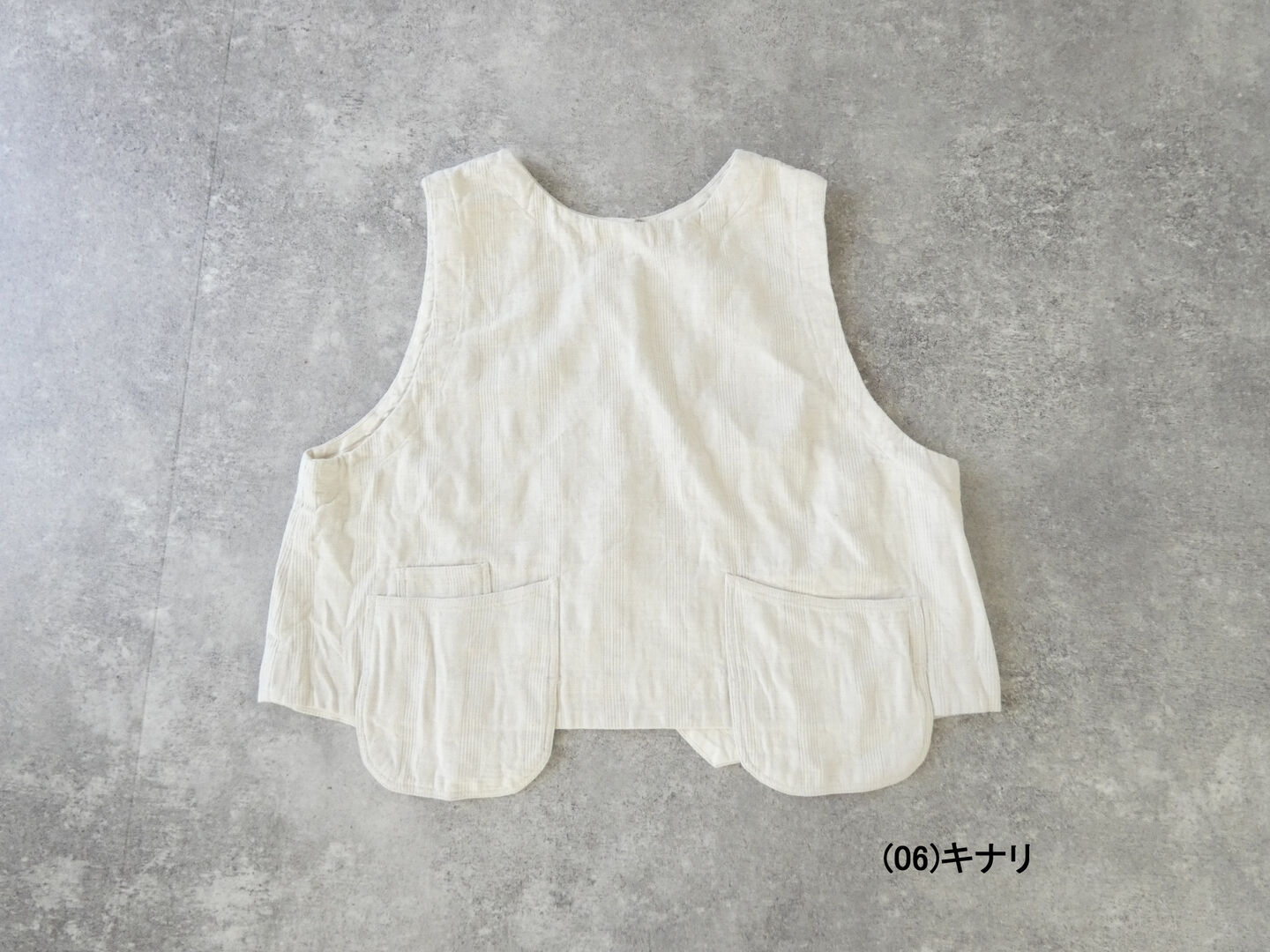 tumugu(ツムグ) グレンチェックデニムジャガード2wayベストの商品画像28