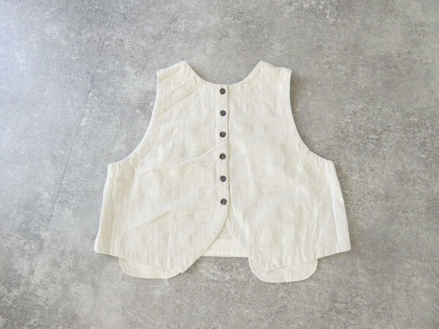 tumugu(ツムグ) グレンチェックデニムジャガード2wayベストの商品画像29