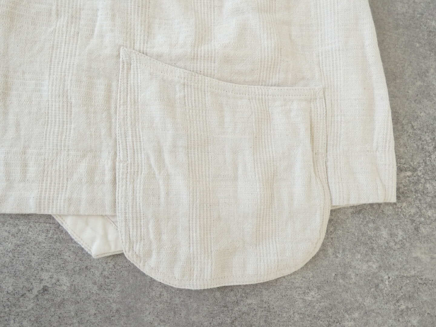 tumugu(ツムグ) グレンチェックデニムジャガード2wayベストの商品画像31