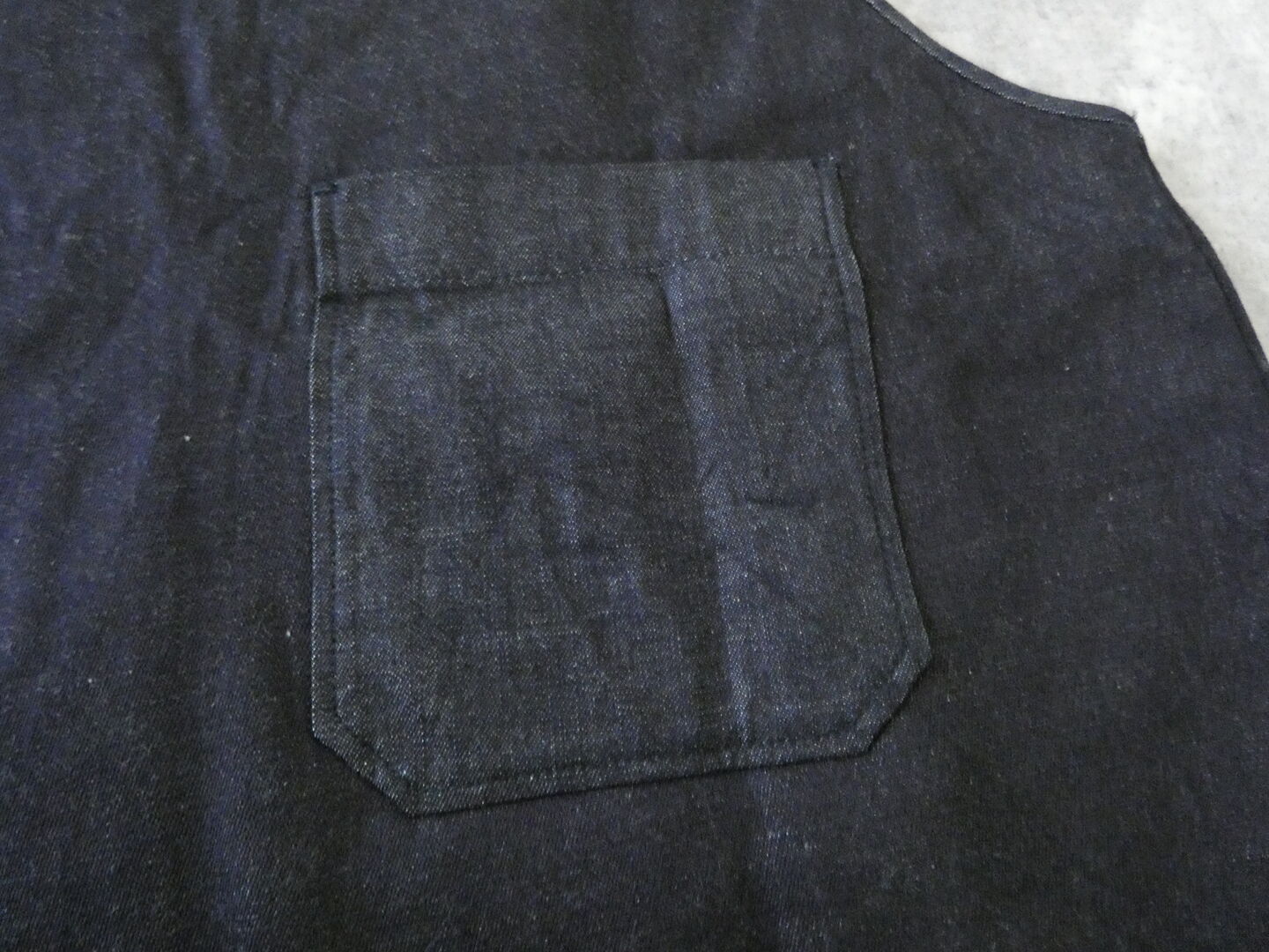 NARU ムラ糸デニム裏起毛フリップ2WAYベストの商品画像28