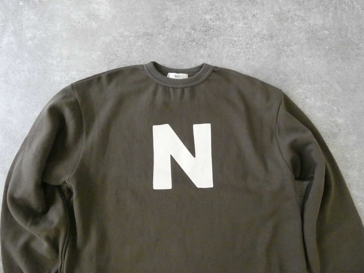 NARU セントラルタンブラー起毛 Nプリントプルオーバーの商品画像30