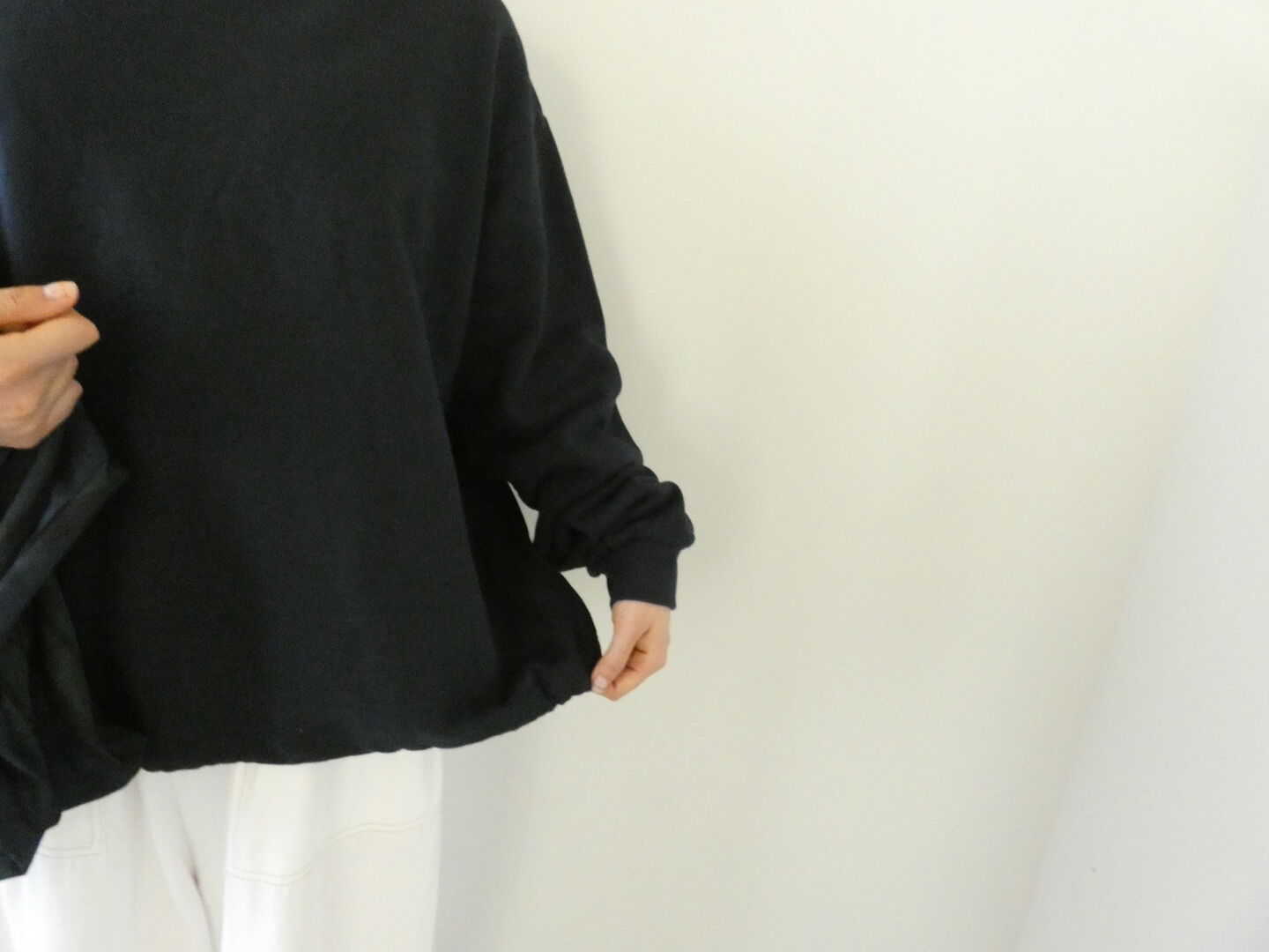 NARU タンブラー起毛ドロストトレーナーの商品画像17