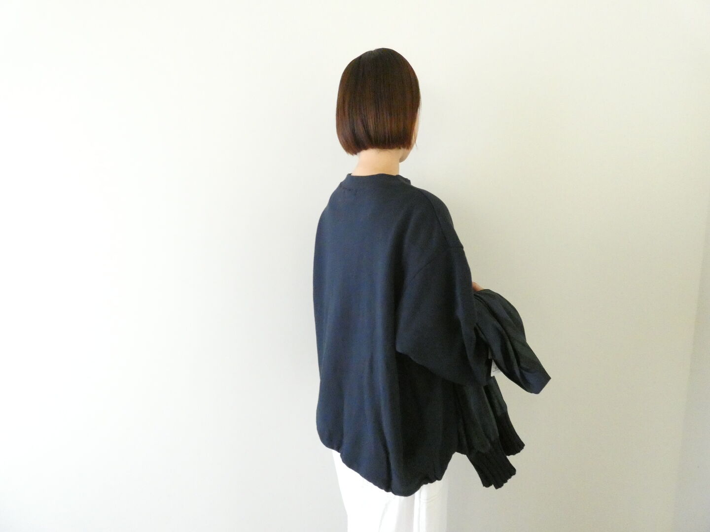 NARU タンブラー起毛ドロストトレーナーの商品画像7