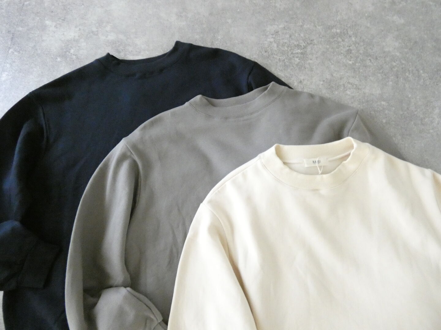 NARU タンブラー起毛ドロストトレーナーの商品画像8