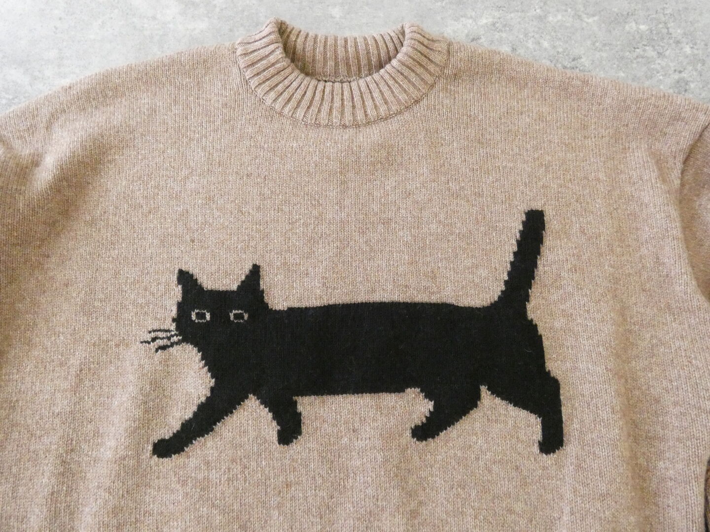 NARU エアーヤーンコットンくろねこコモドニットの商品画像19