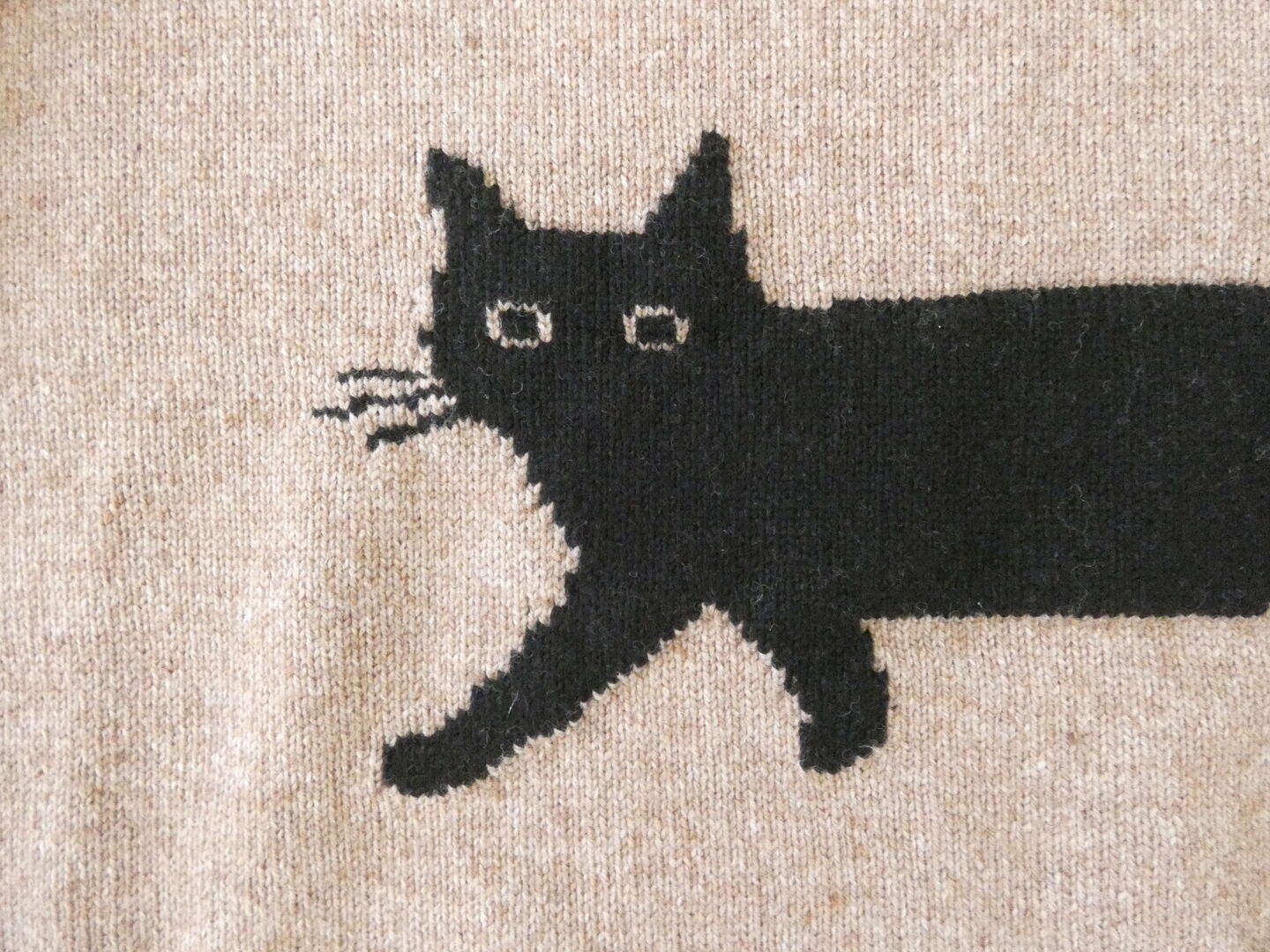 NARU エアーヤーンコットンくろねこコモドニットの商品画像20