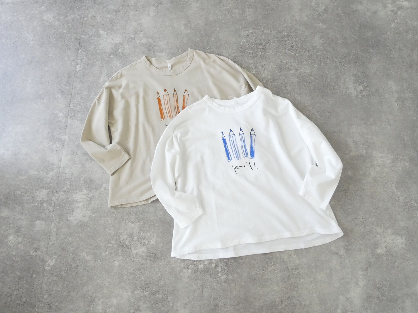 grin(グリン) Hインレイ pencilプリントプルオーバーの商品画像3