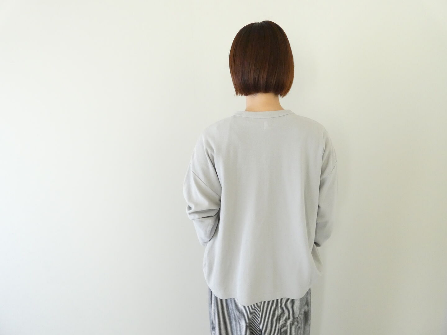 grin(グリン) ミニ畦ワッフル ハギハギカーディガンの商品画像6