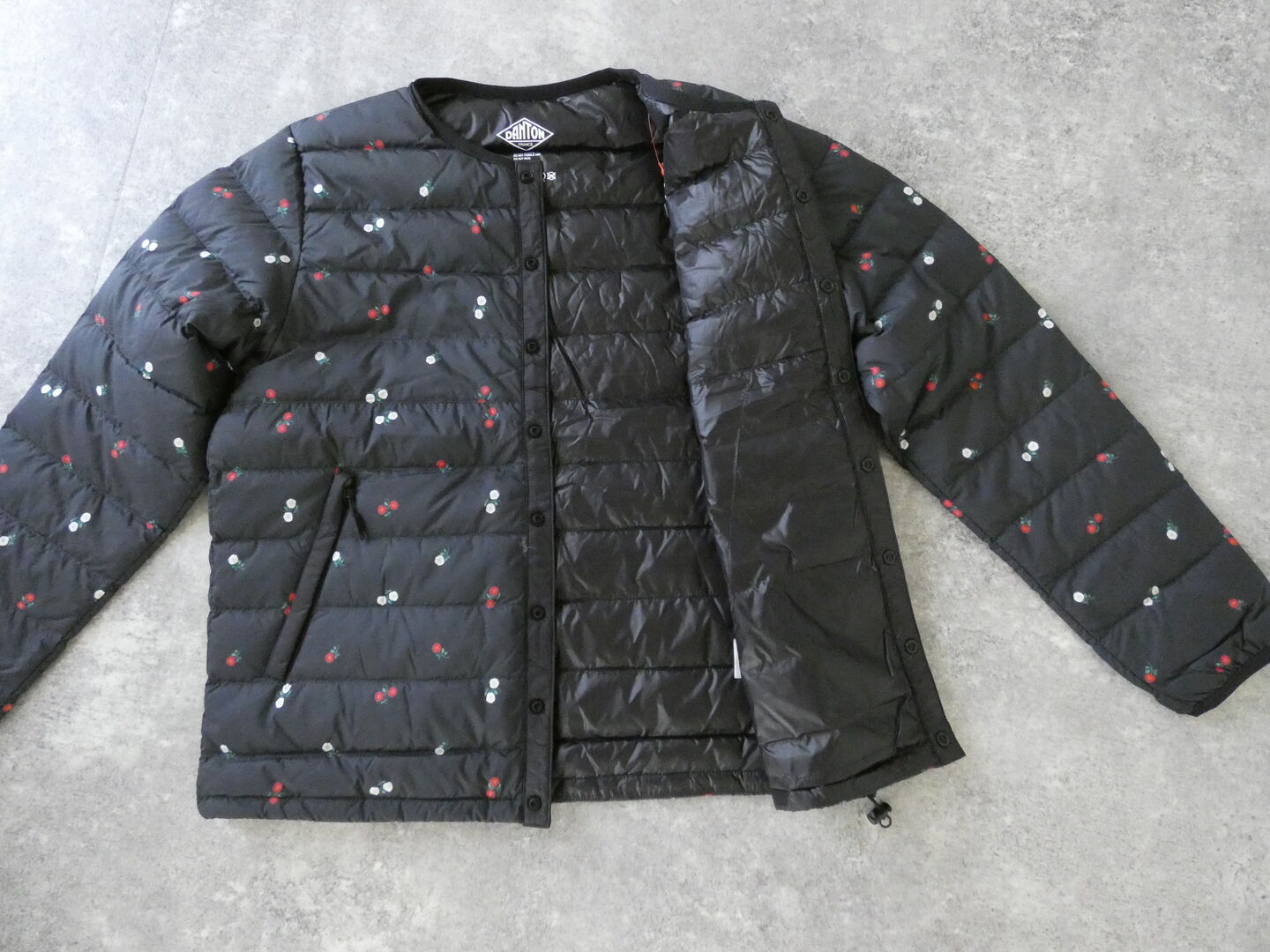 DANTON(ダントン) プリントタフタ小花柄インナーダウンジャケット PRINT WOMENの商品画像11