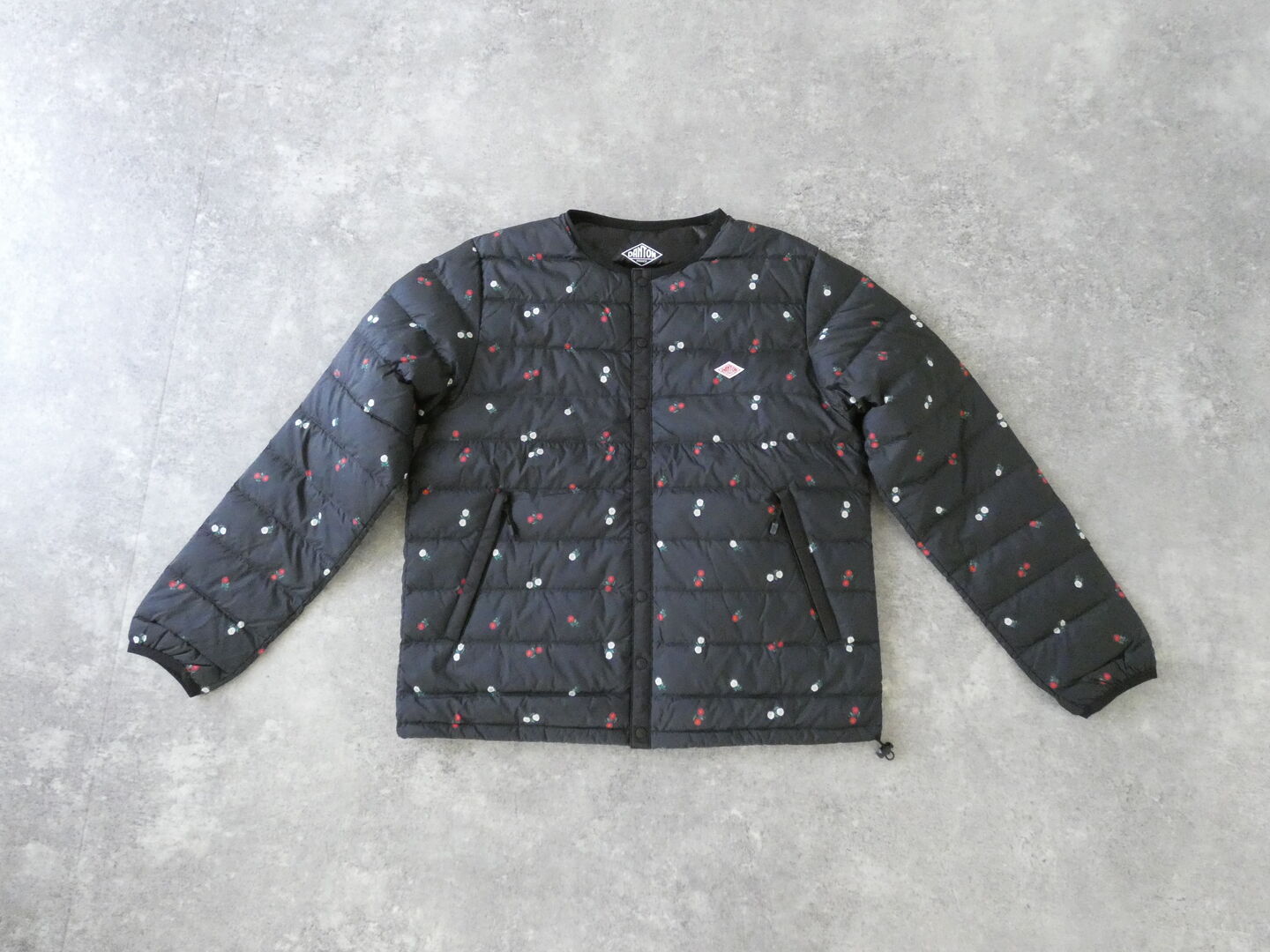 DANTON(ダントン) プリントタフタ小花柄インナーダウンジャケット PRINT WOMENの商品画像3