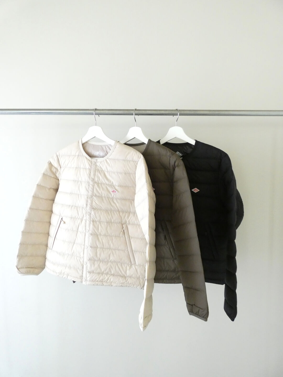 DANTON(ダントン) ナイロンタフタインナークルーネックダウンジャケットの商品画像10