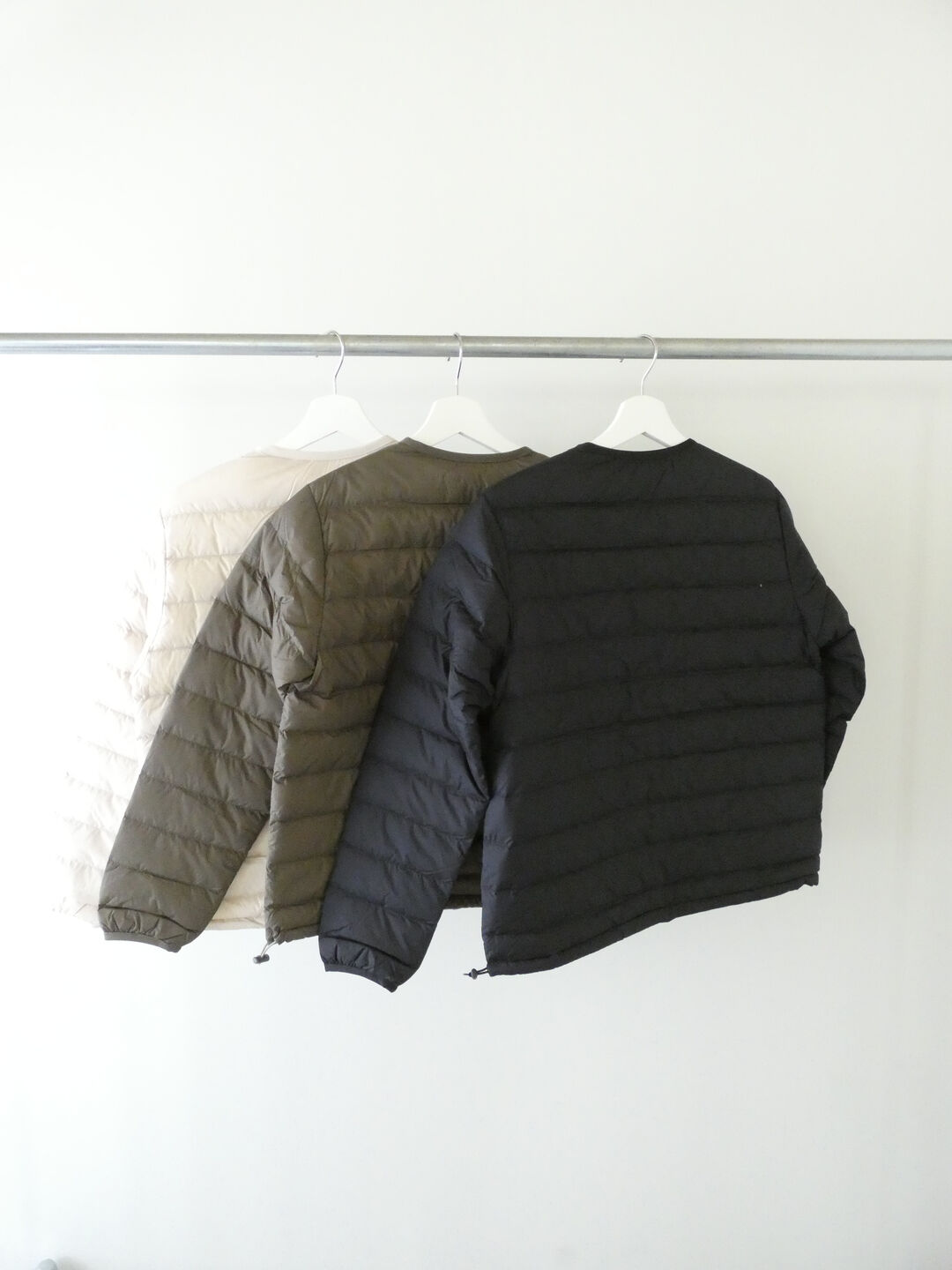 DANTON(ダントン) ナイロンタフタインナークルーネックダウンジャケットの商品画像11