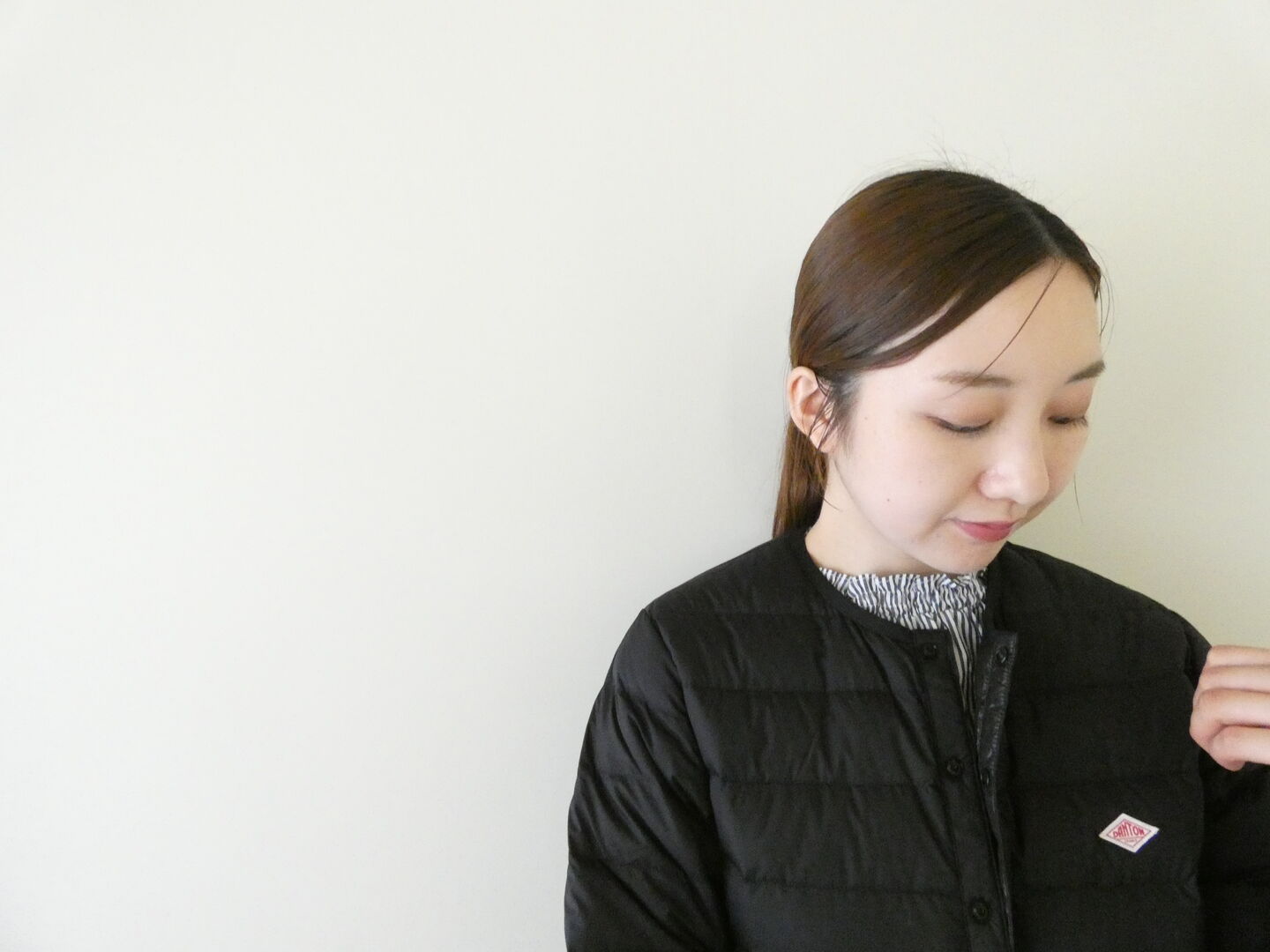 DANTON(ダントン) ナイロンタフタインナークルーネックダウンジャケットの商品画像16