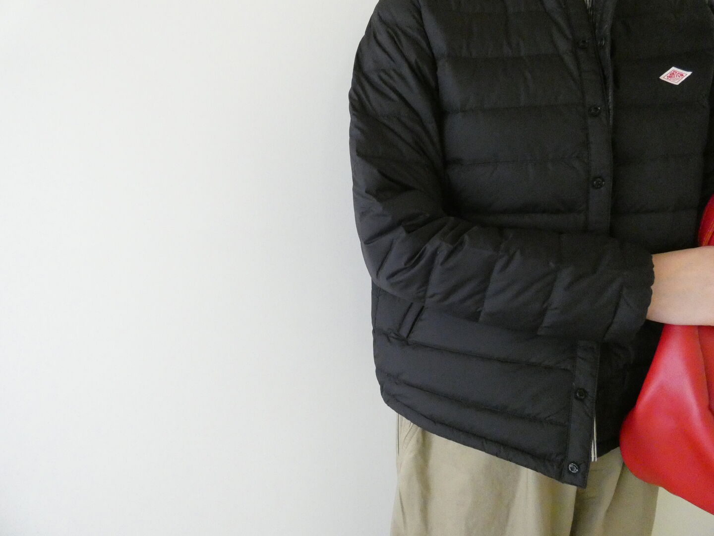 DANTON(ダントン) ナイロンタフタインナークルーネックダウンジャケットの商品画像17