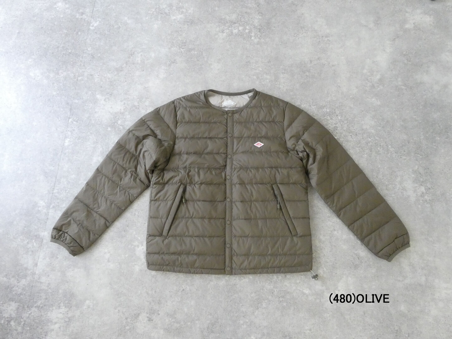 DANTON(ダントン) ナイロンタフタインナークルーネックダウンジャケットの商品画像28