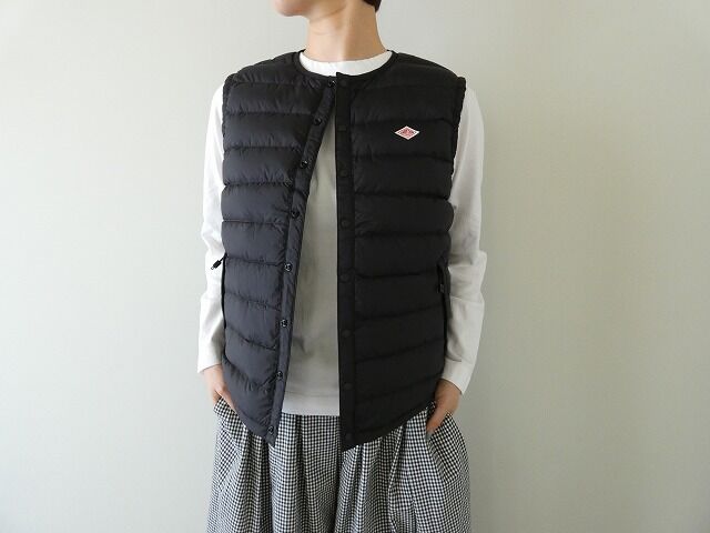 DANTON(ダントン) ナイロンタフタインナーダウンベストの商品画像1