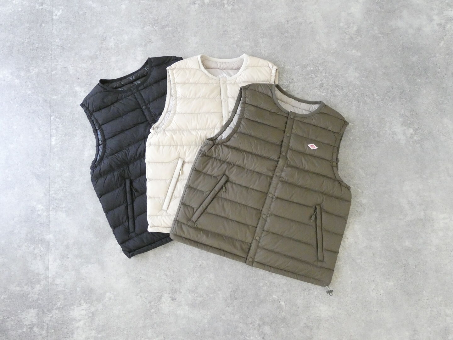 DANTON(ダントン) ナイロンタフタインナーダウンベストの商品画像2
