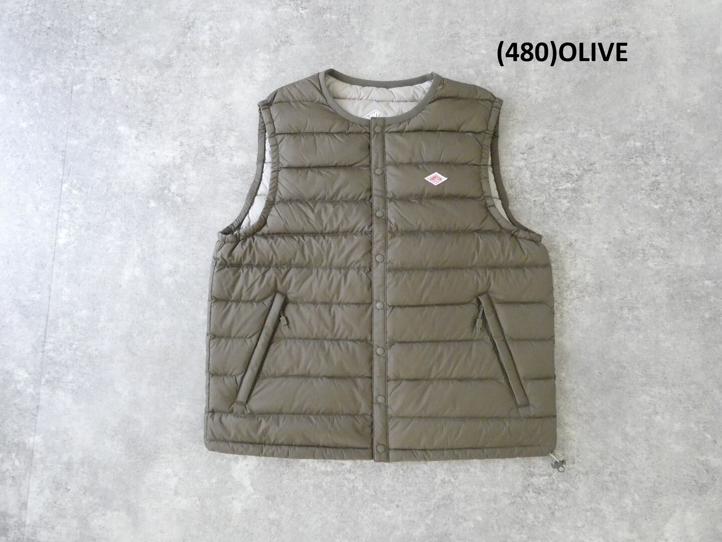 DANTON(ダントン) ナイロンタフタインナーダウンベストの商品画像42