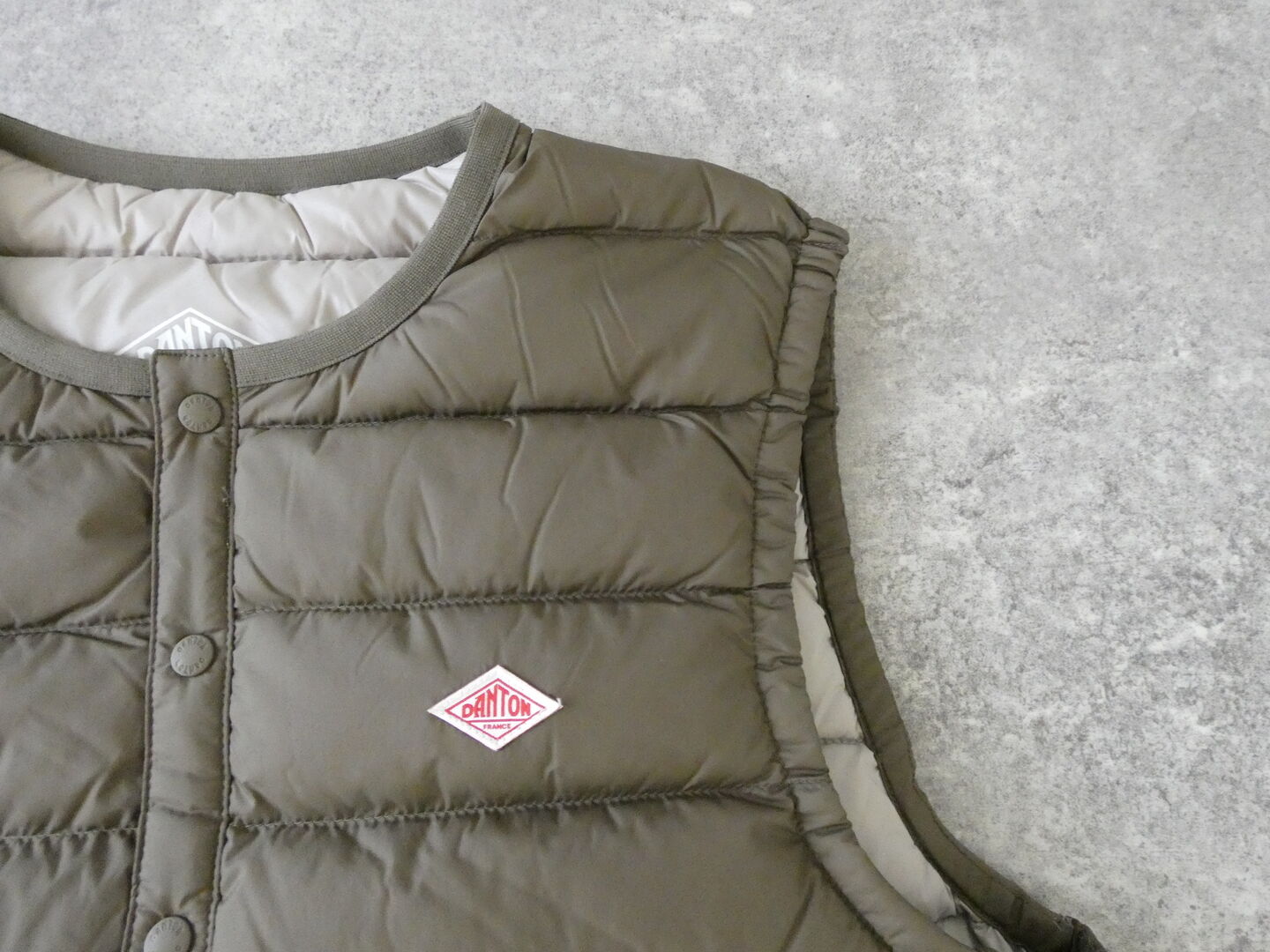 DANTON(ダントン) ナイロンタフタインナーダウンベストの商品画像44