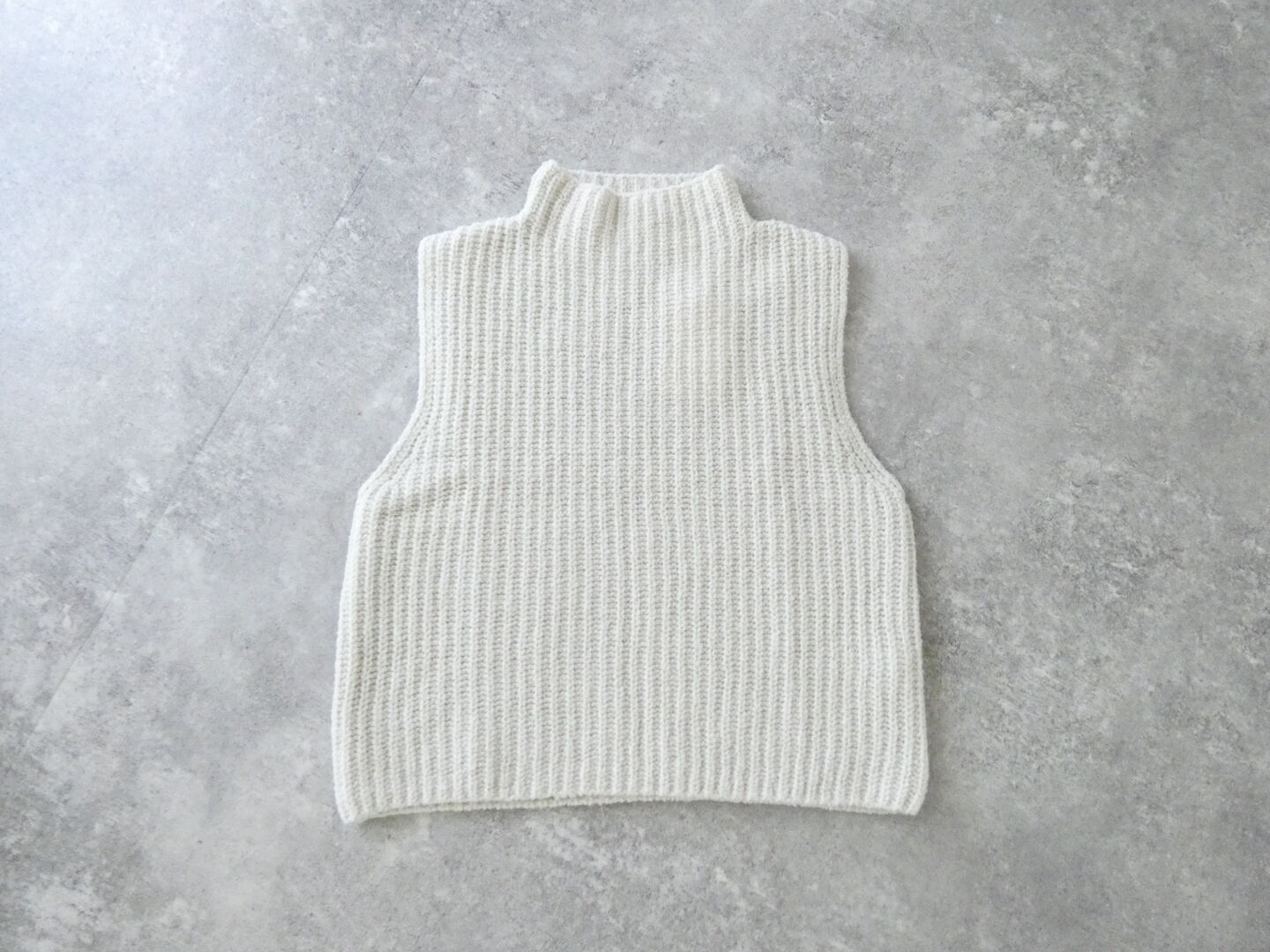 evam eva(エヴァムエヴァ) renew-wool vestの商品画像10