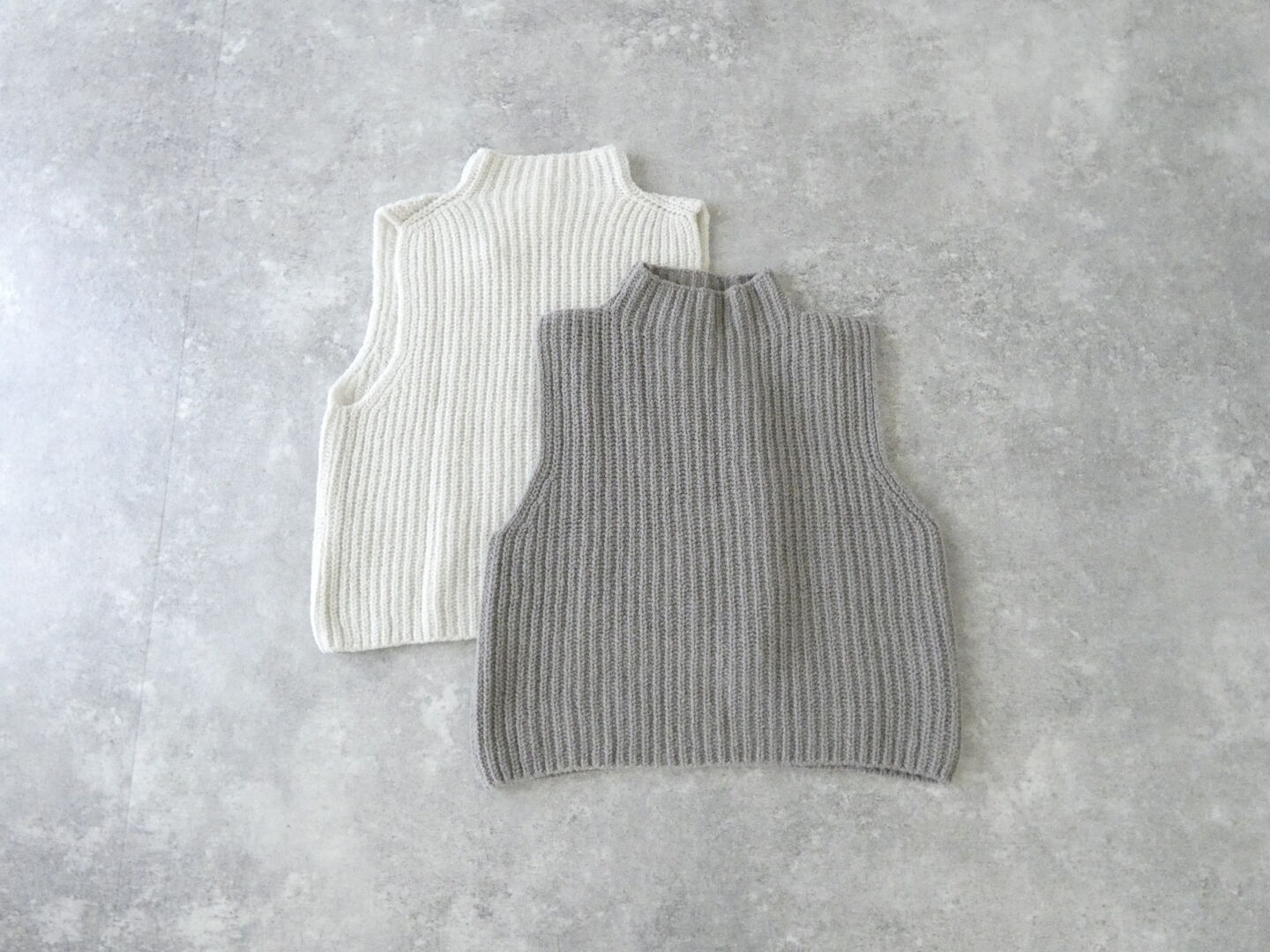 evam eva(エヴァムエヴァ) renew-wool vestの商品画像3