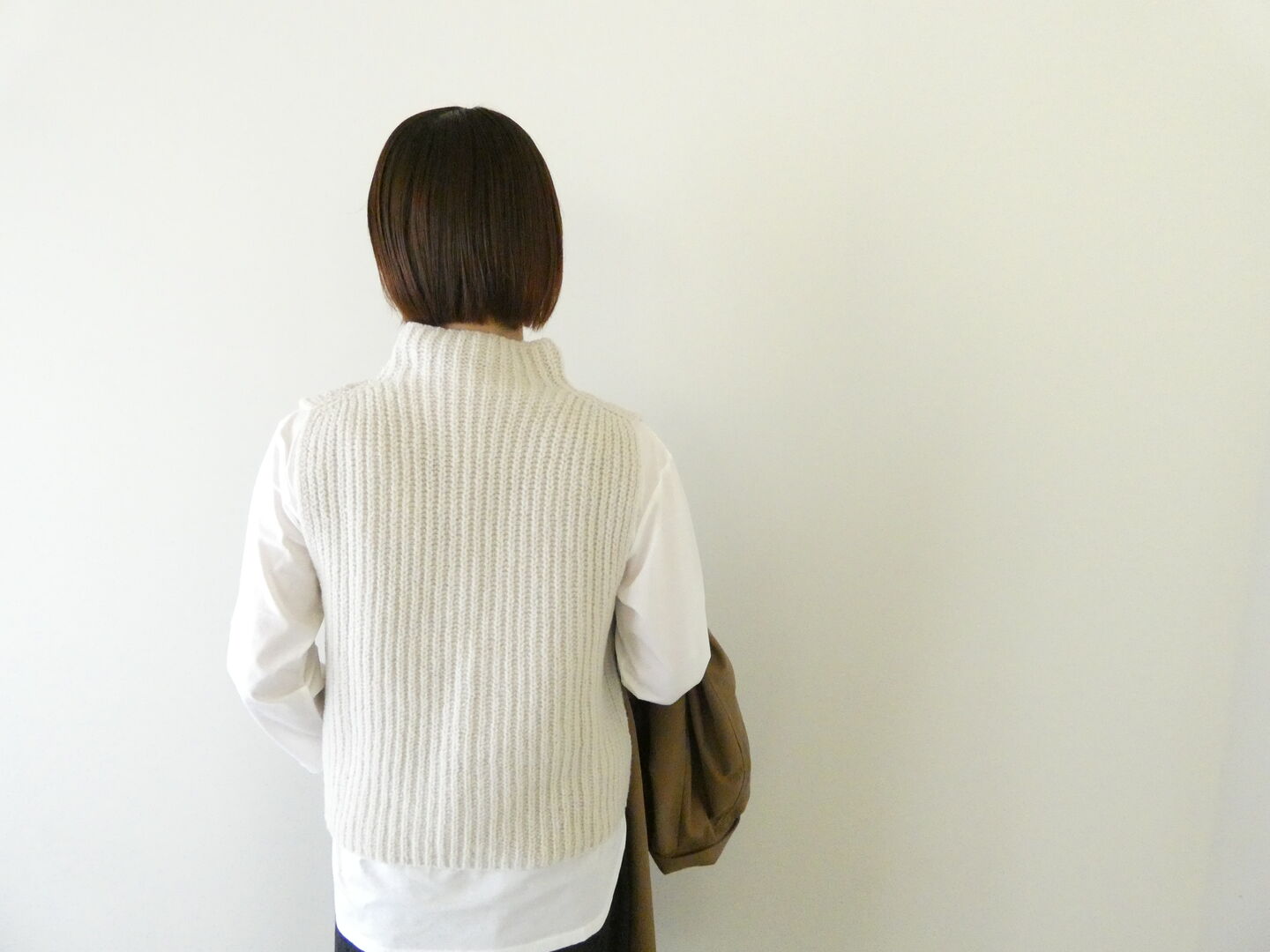 evam eva(エヴァムエヴァ) renew-wool vestの商品画像5