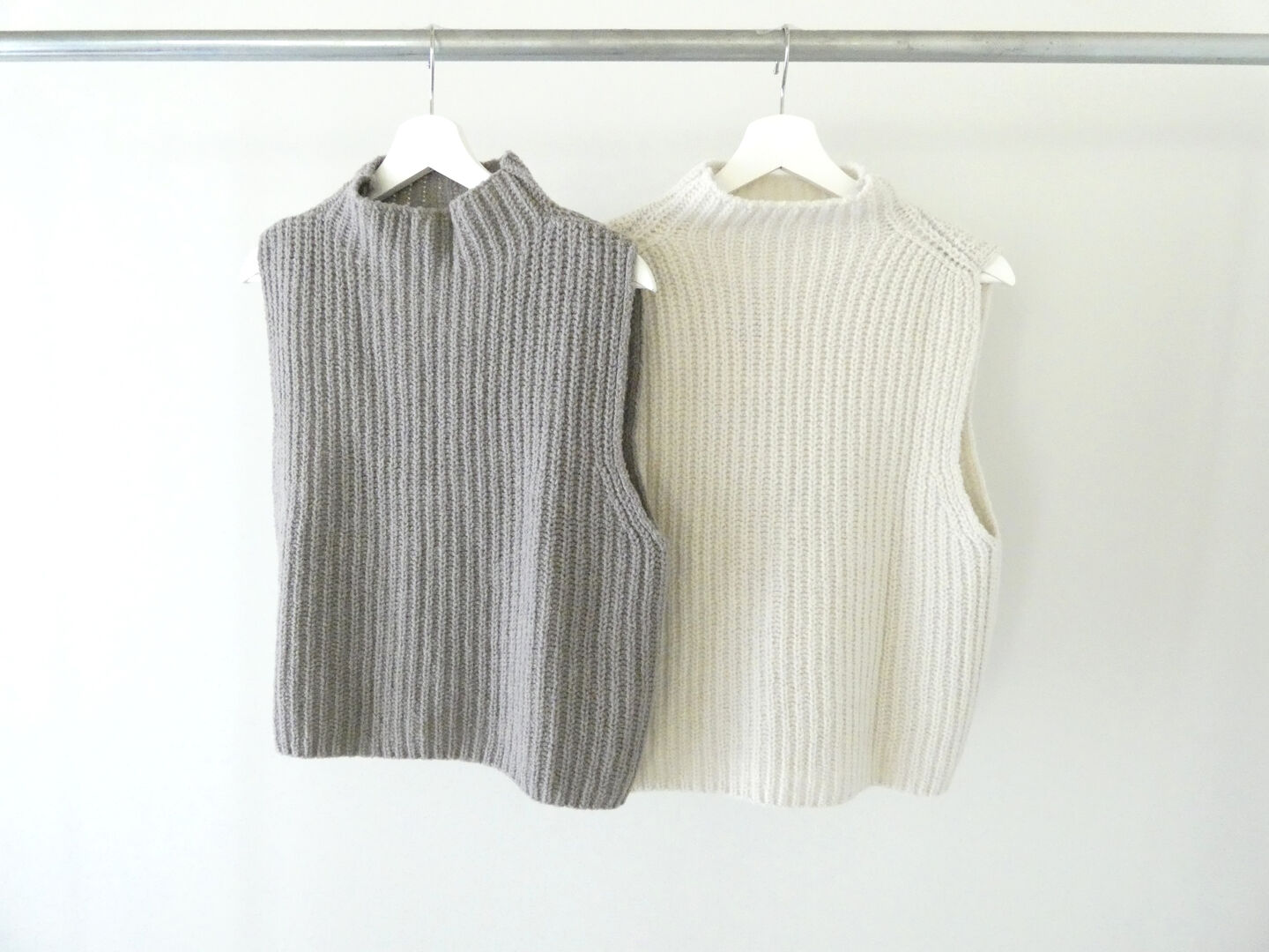 evam eva(エヴァムエヴァ) renew-wool vestの商品画像7