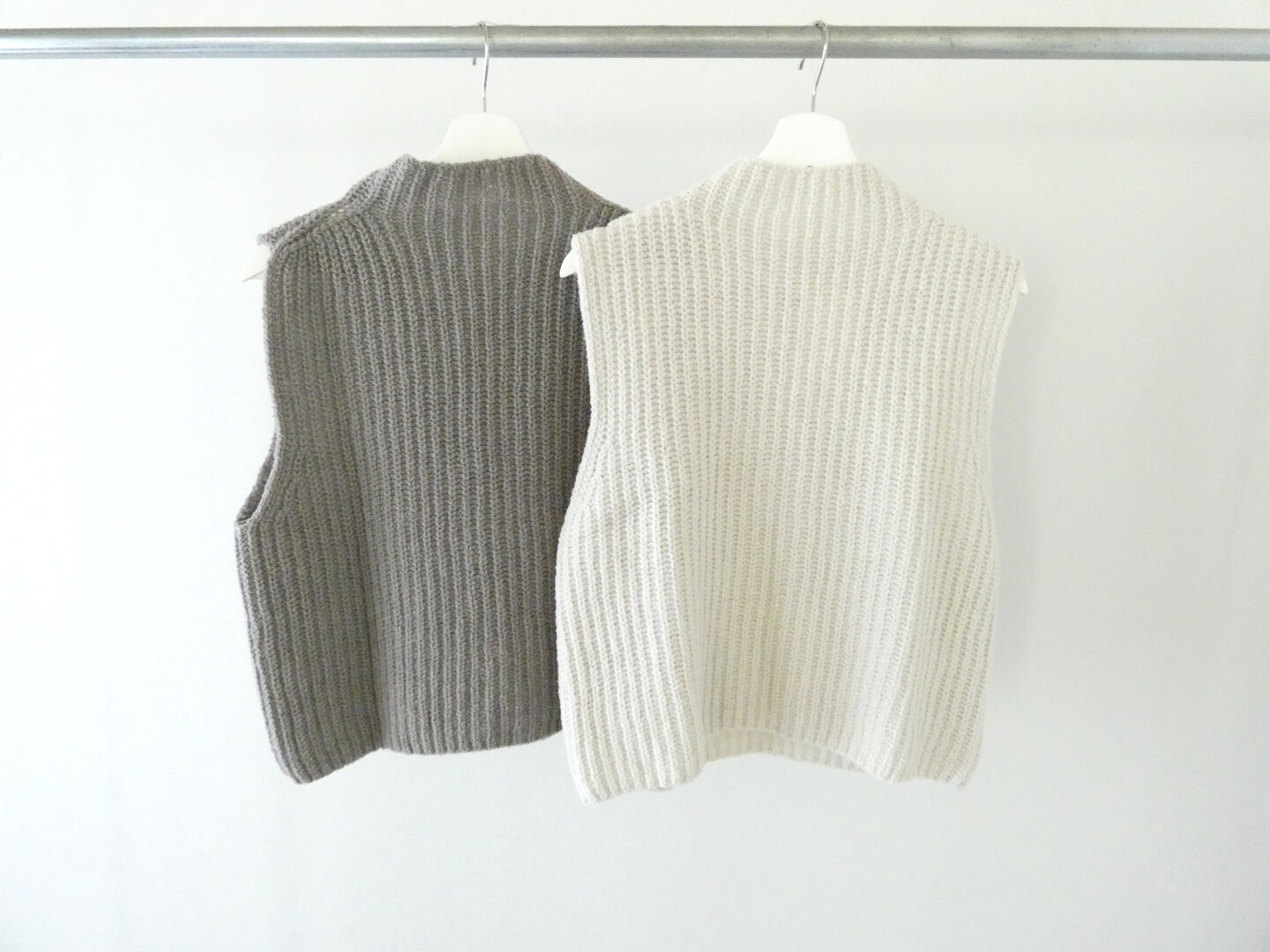 evam eva(エヴァムエヴァ) renew-wool vestの商品画像8