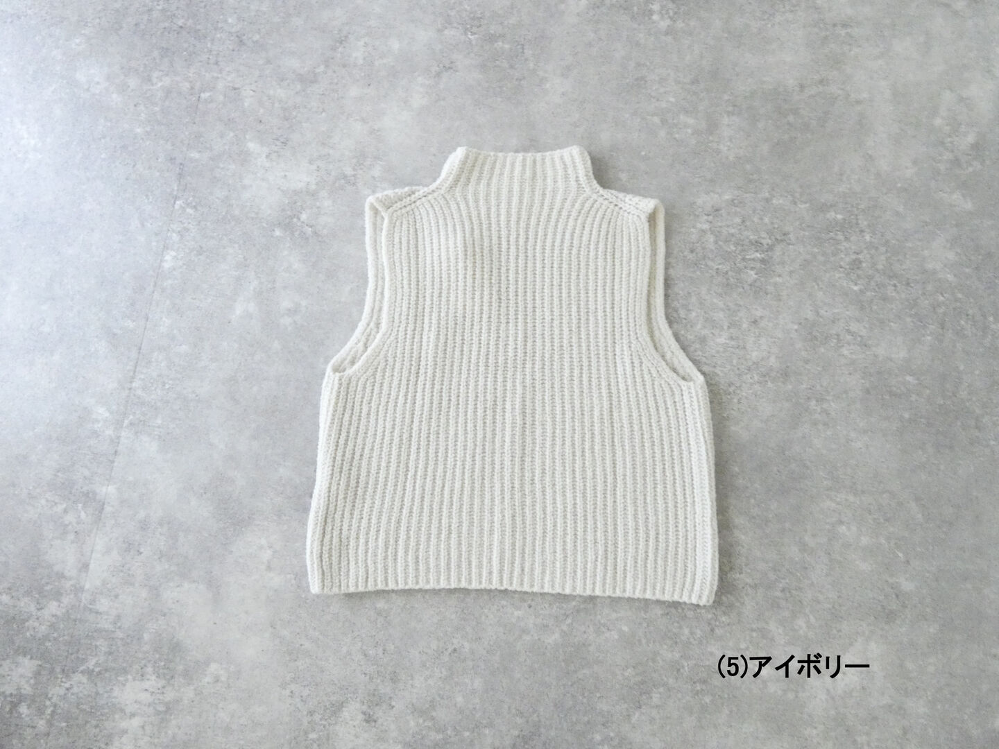 evam eva(エヴァムエヴァ) renew-wool vestの商品画像9