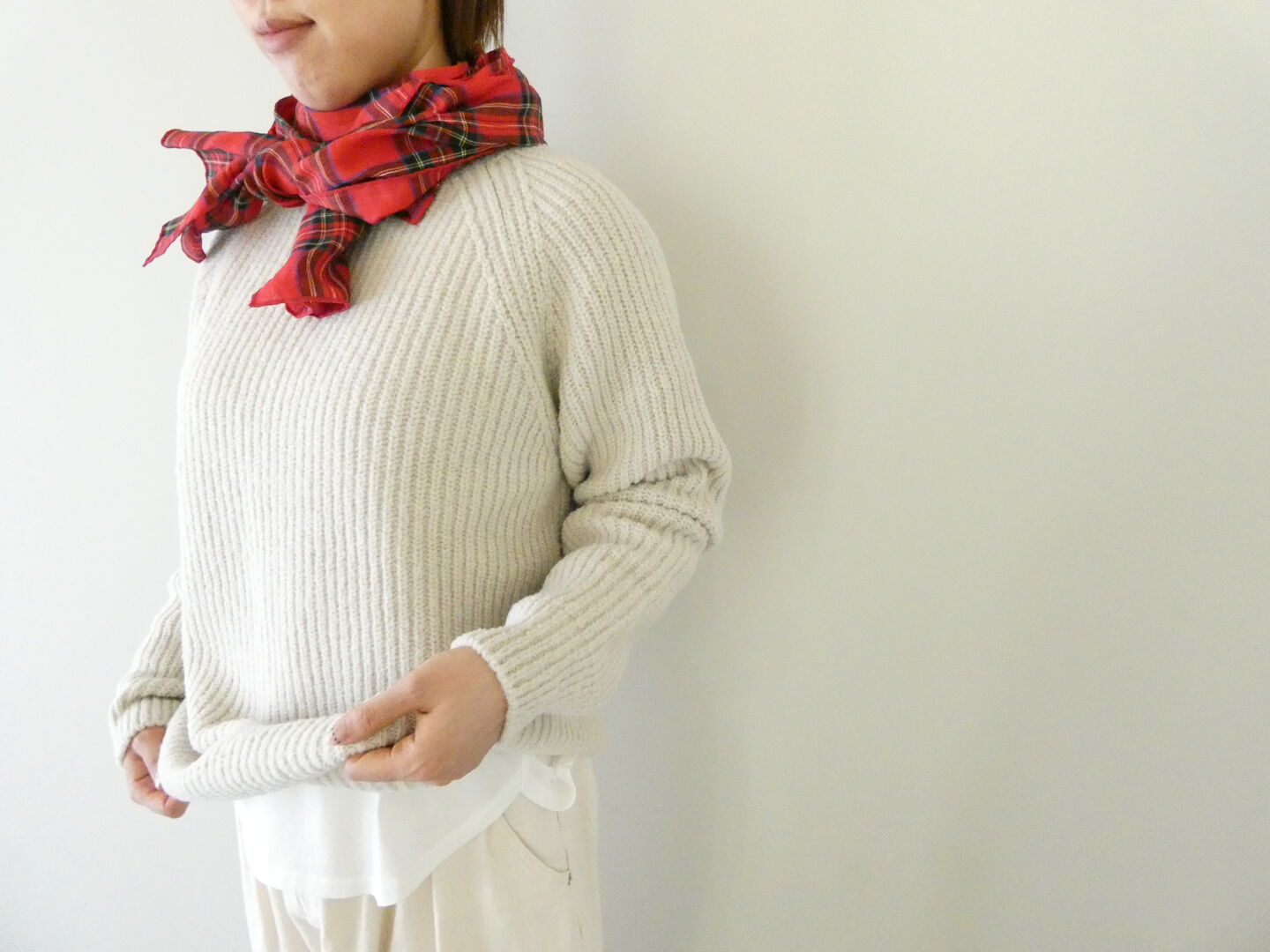 evam eva(エヴァムエヴァ) renew-wool pullover mensの商品画像2