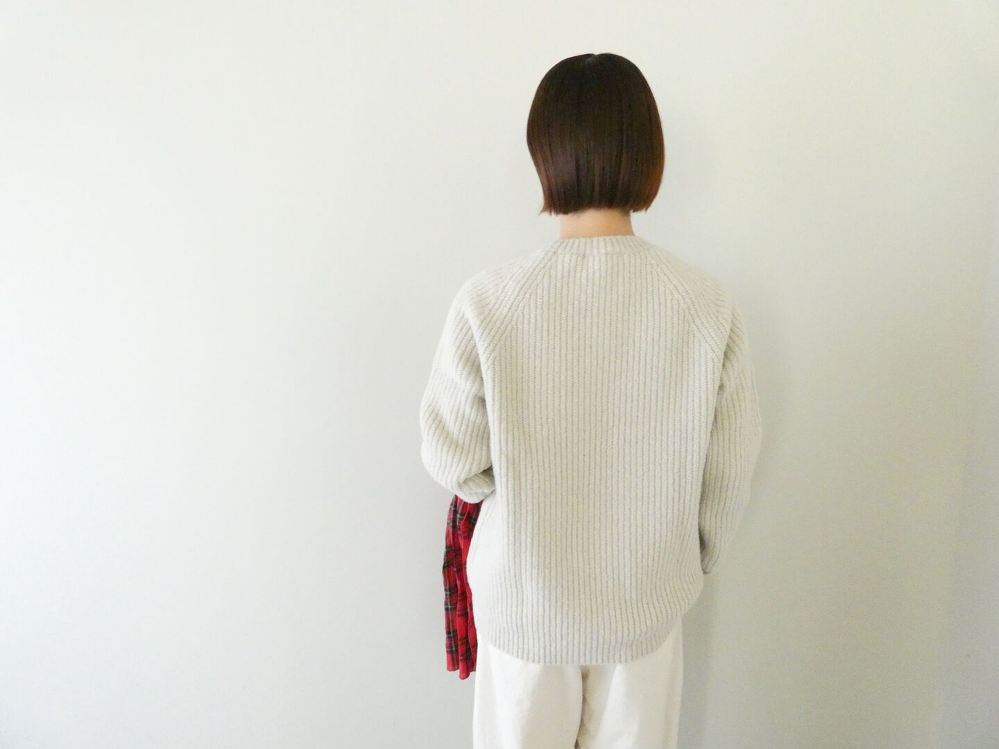 evam eva(エヴァムエヴァ) renew-wool pullover mensの商品画像5