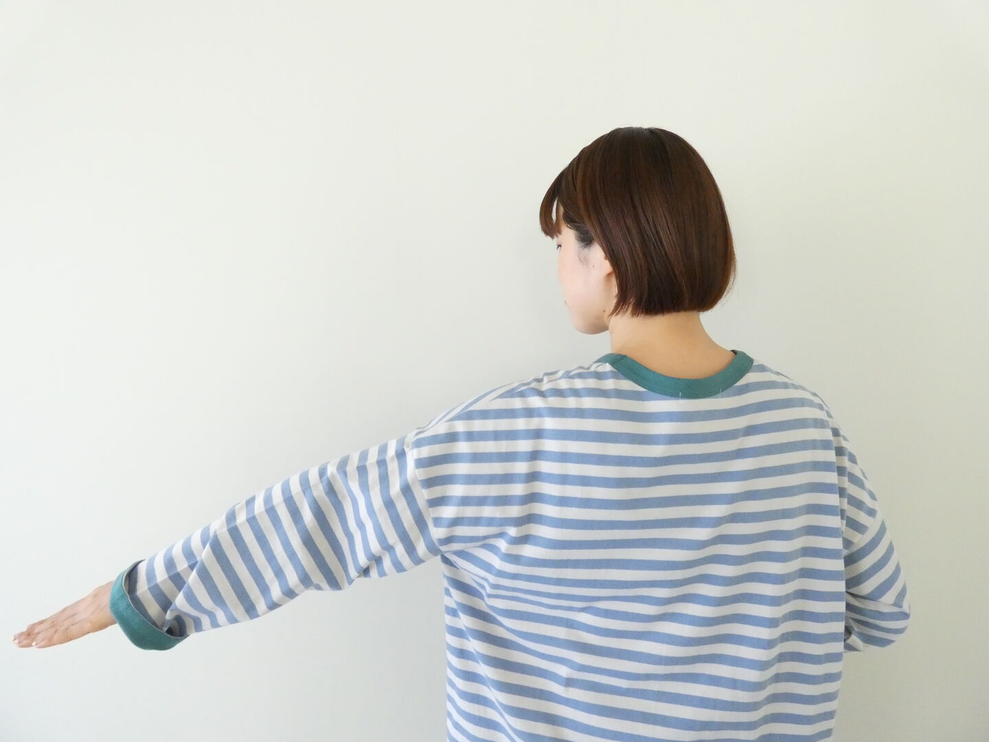 LAITERIE(レイトリー) CD天竺ボーダーポケットTの商品画像6