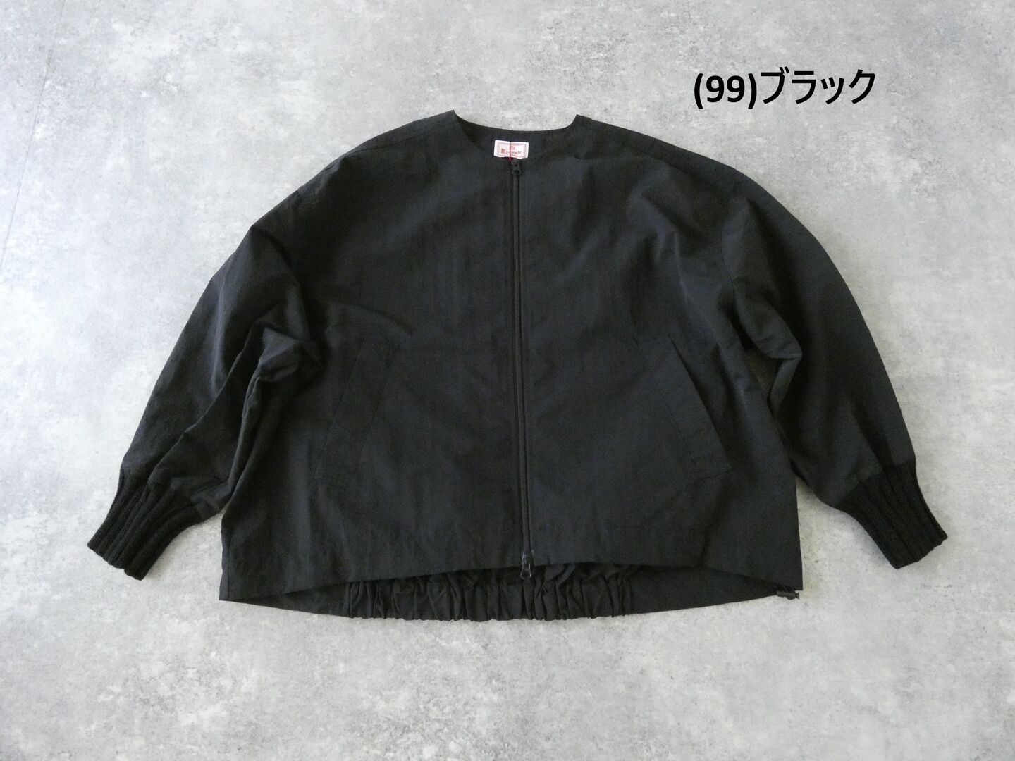 mao made(マオメイド) ヴィンテージウェザークルーネック裾ドロストジャケットの商品画像42