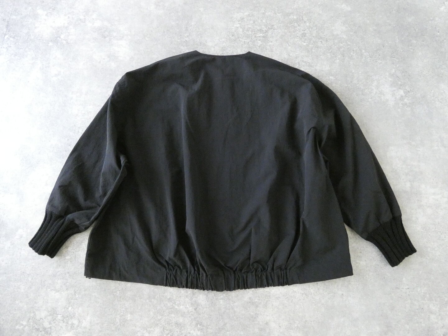 mao made(マオメイド) ヴィンテージウェザークルーネック裾ドロストジャケットの商品画像43