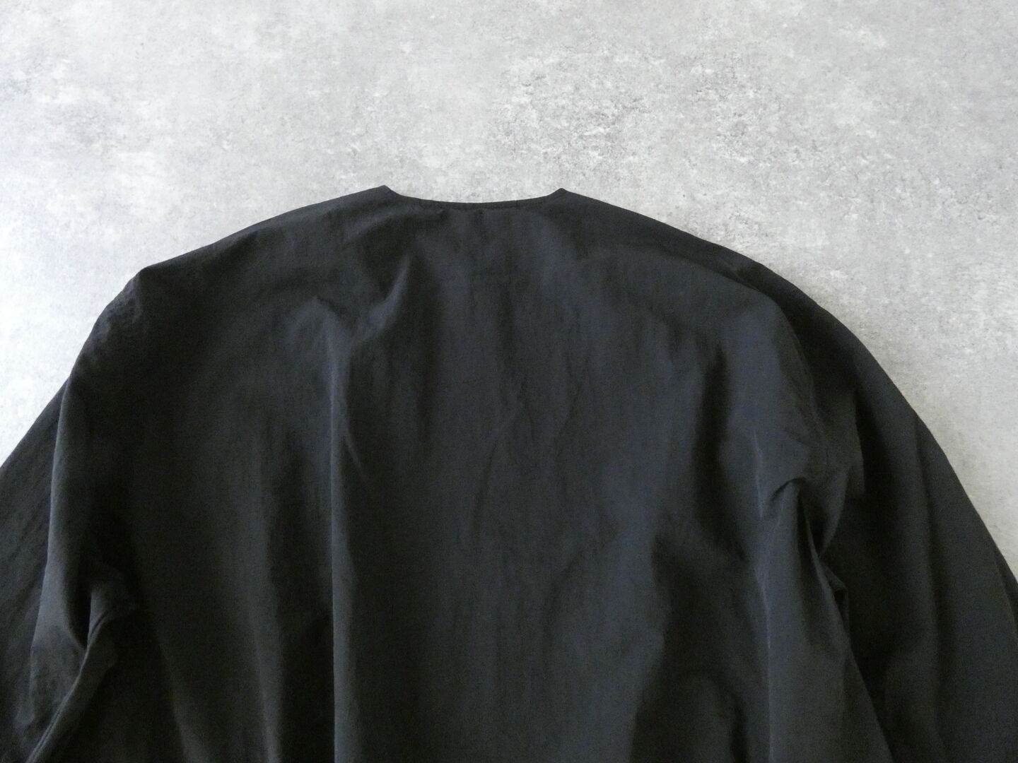 mao made(マオメイド) ヴィンテージウェザークルーネック裾ドロストジャケットの商品画像51