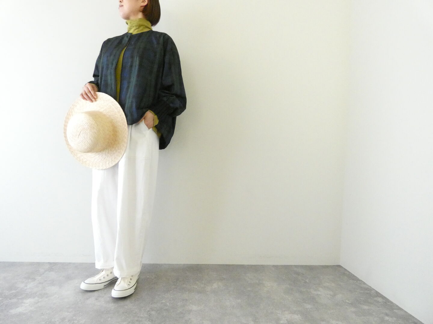 mao made(マオメイド) ヴィンテージウェザークルーネックジャケットの商品画像1