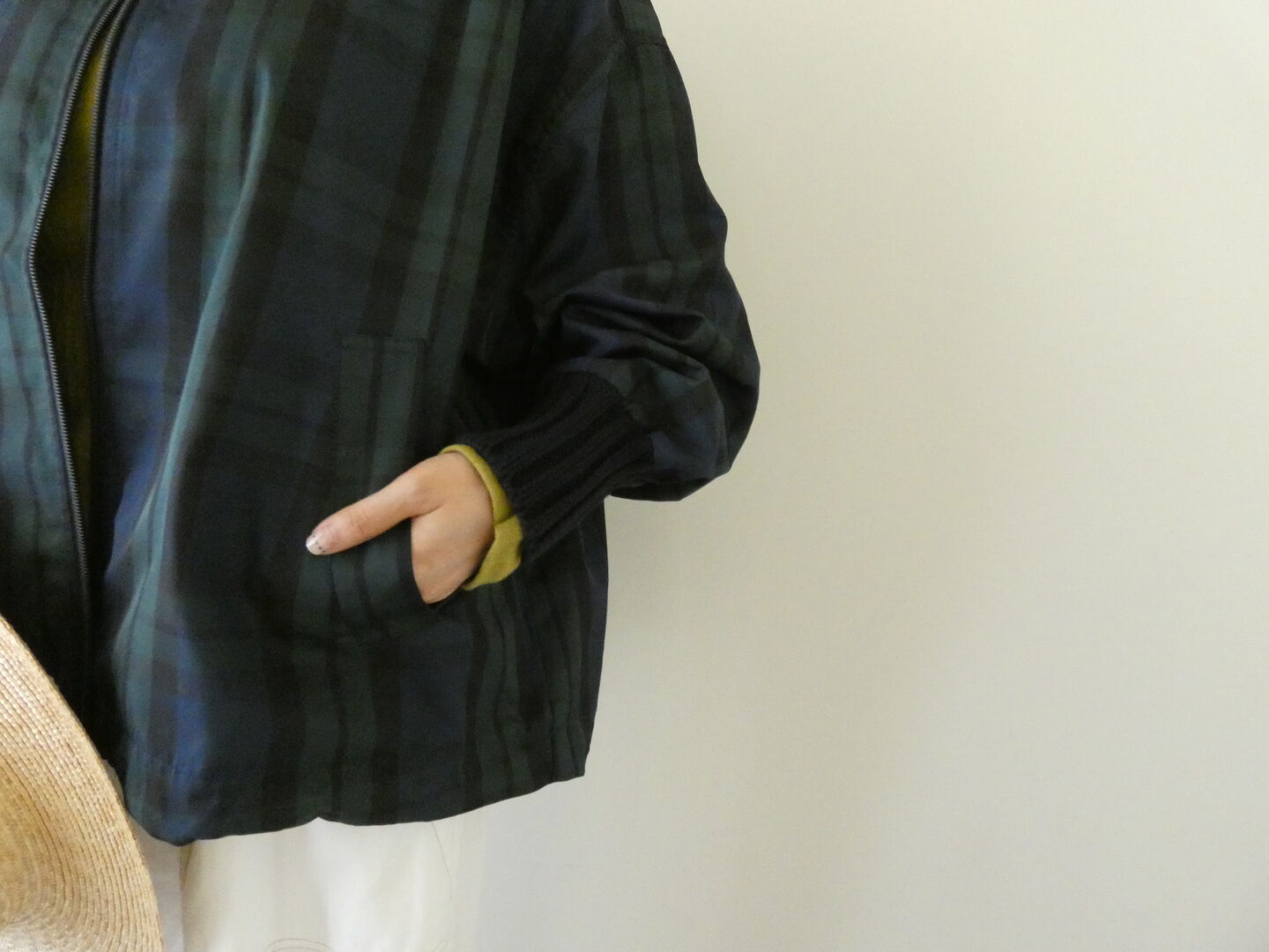 mao made(マオメイド) ヴィンテージウェザークルーネックジャケットの商品画像5