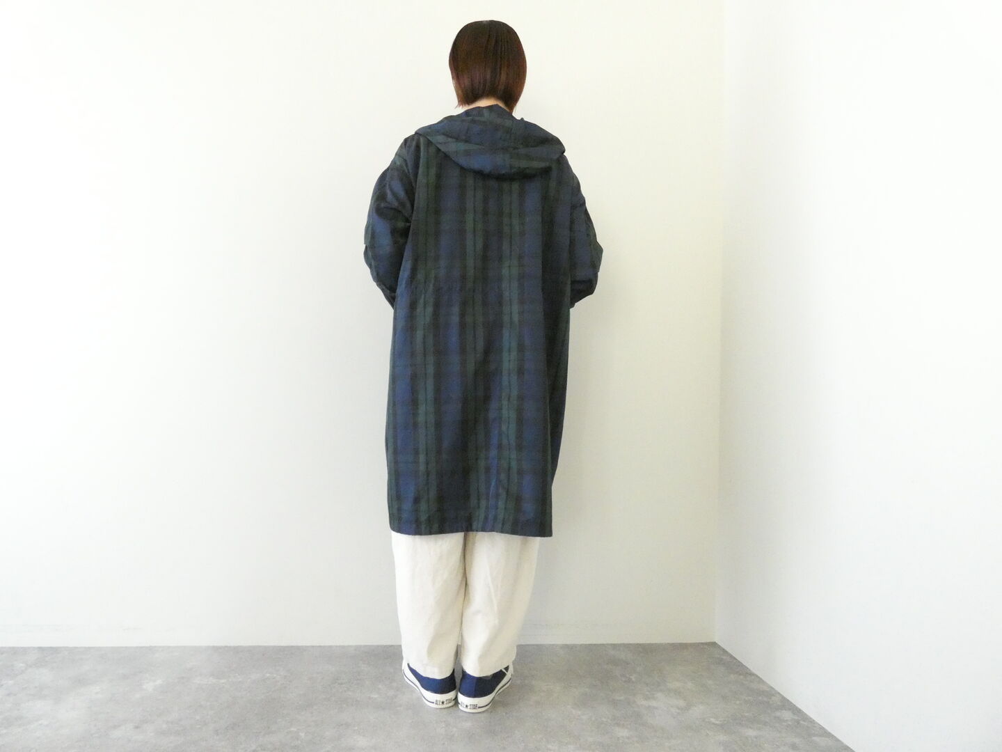 mao made(マオメイド) ヴィンテージウェザーフード付きモッズコートの商品画像10