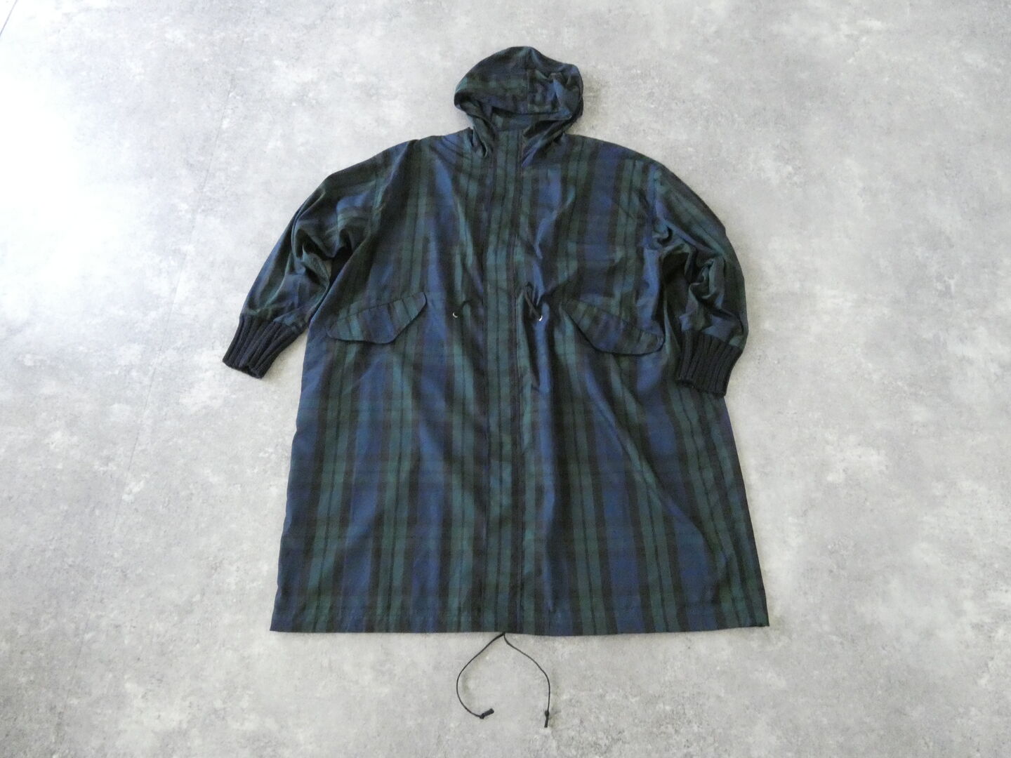 mao made(マオメイド) ヴィンテージウェザーフード付きモッズコートの商品画像2