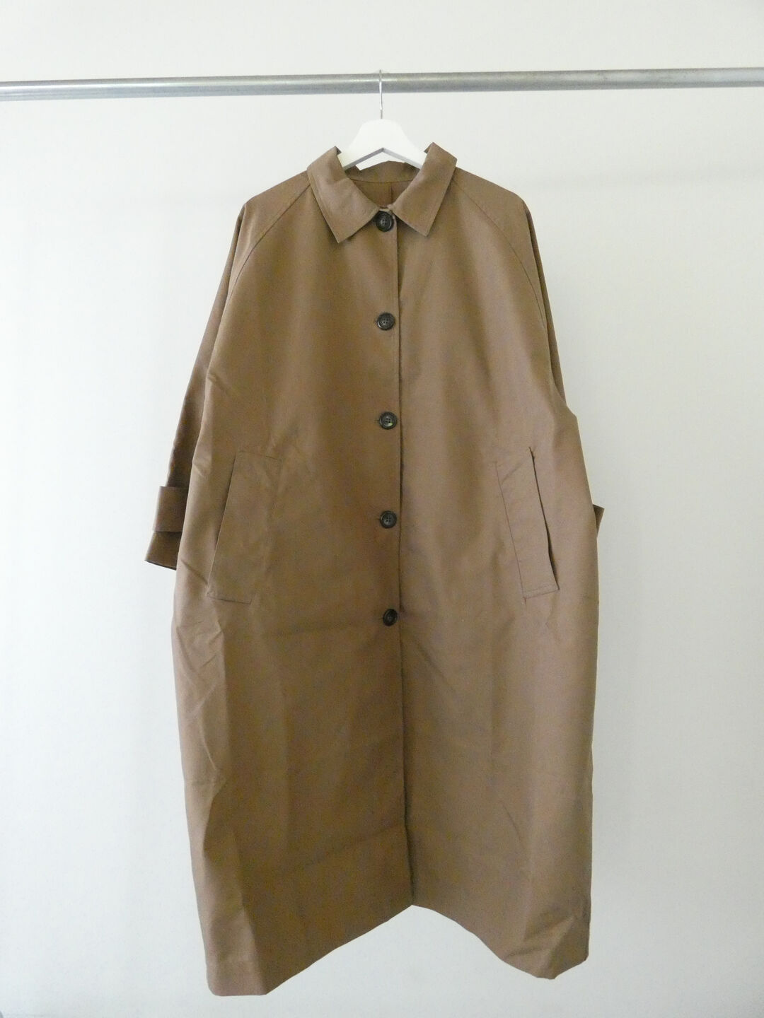 mao made(マオメイド) T/Cライトツイルドルマンステンカラーコートの商品画像13