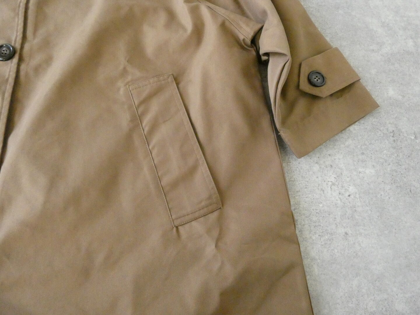 mao made(マオメイド) T/Cライトツイルドルマンステンカラーコートの商品画像26