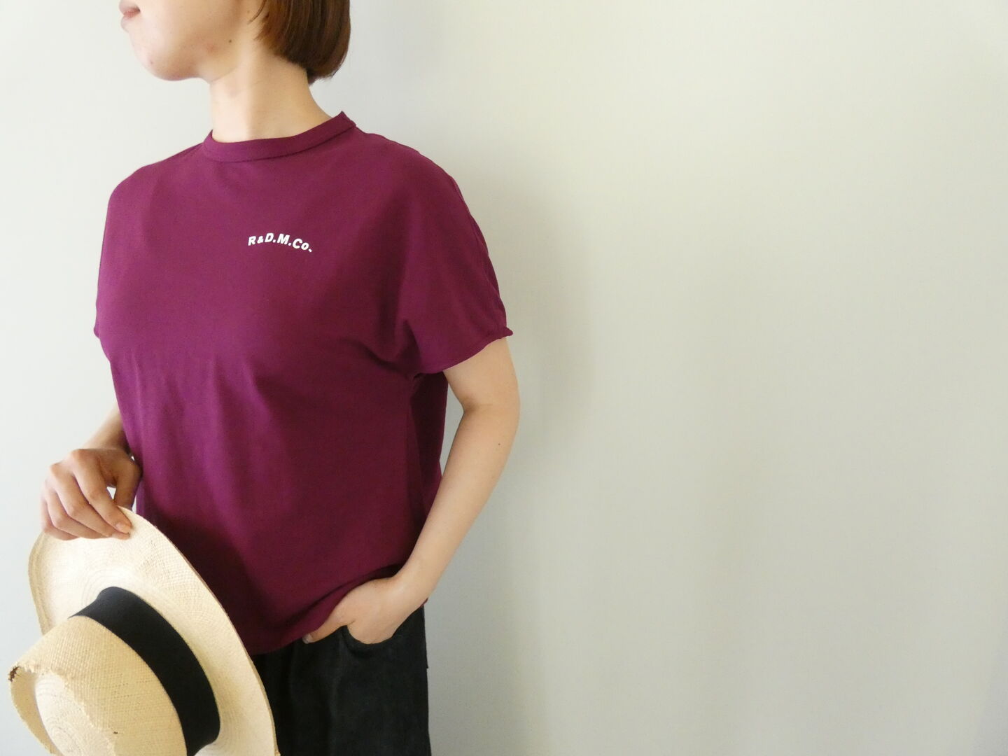 R&D.M.Co-(オールドマンズテーラー) GARMENT DYE DROP SHOULDER SHIRTの商品画像2