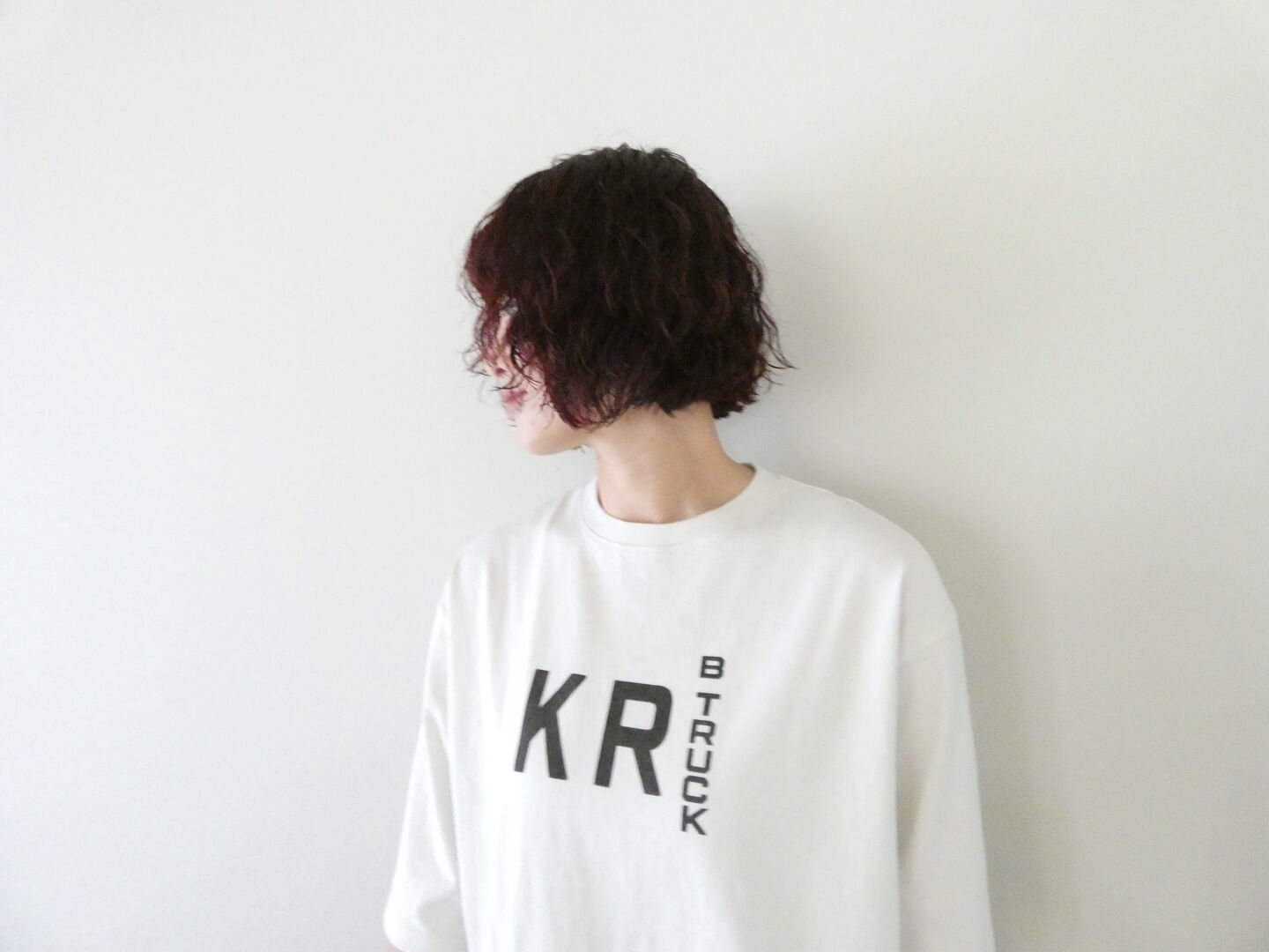 PACIFIC PARK STORE(パシフィックパークストア) 17/-BD天竺ラウンドヘムロゴTee KR B TRUCKの商品画像2