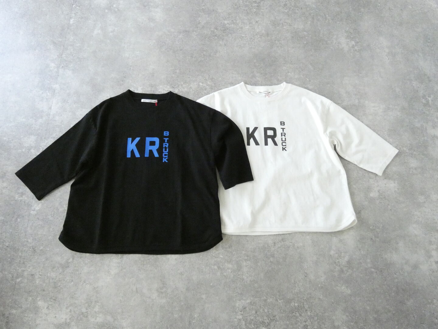 PACIFIC PARK STORE(パシフィックパークストア) 17/-BD天竺ラウンドヘムロゴTee KR B TRUCKの商品画像3