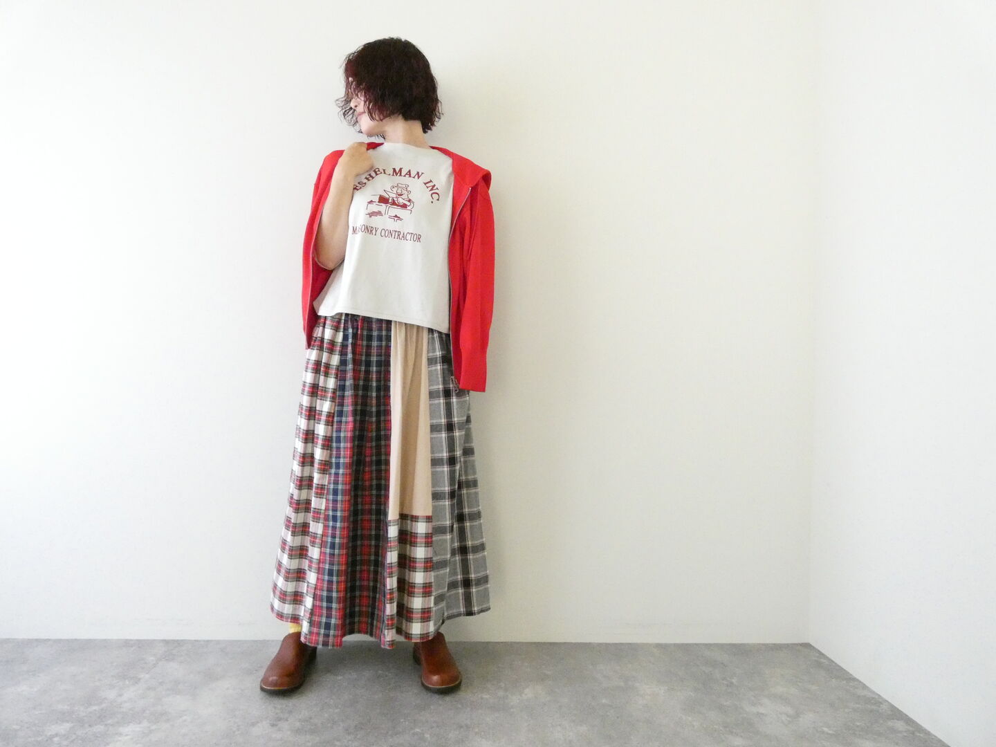 PACIFIC PARK STORE(パシフィックパークストア) 17/-BD天竺ラウンドヘムロゴTee ESHELMANの商品画像6