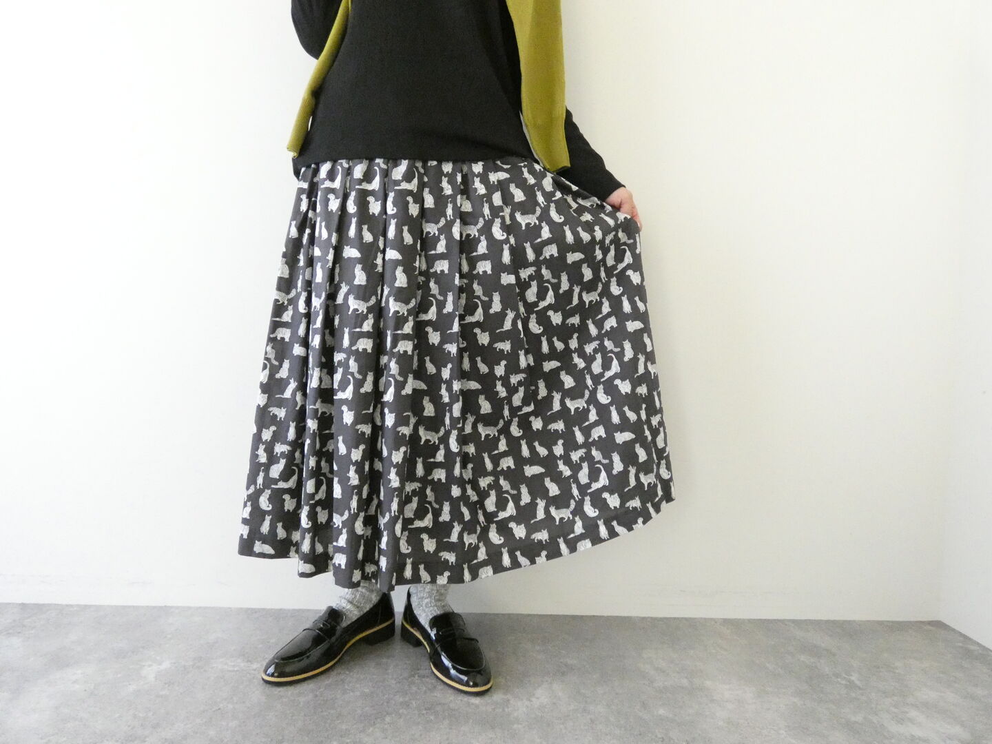 Sarahwear(サラウェア) Kelly Liberty ゴムタックスカートの商品画像1