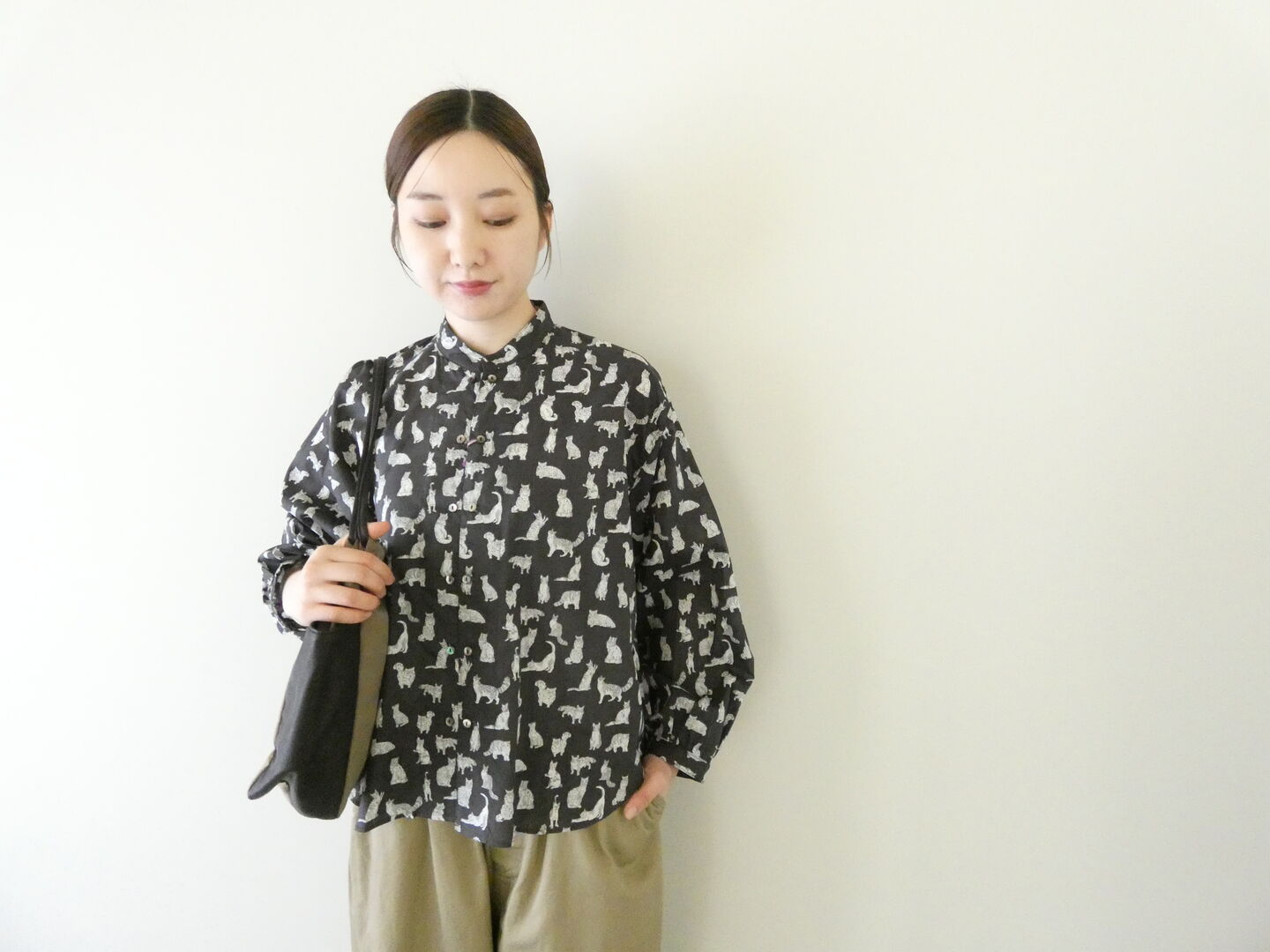 Sarahwear(サラウェア) Liberty ニコニコ釦シャツの商品画像1