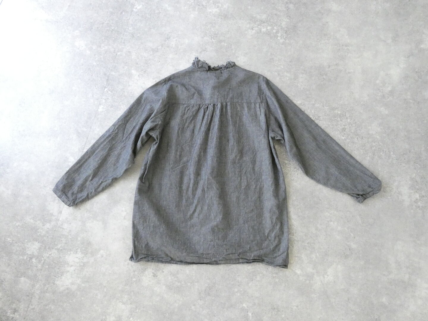 vb コットンフリルシャツチュニックの商品画像10