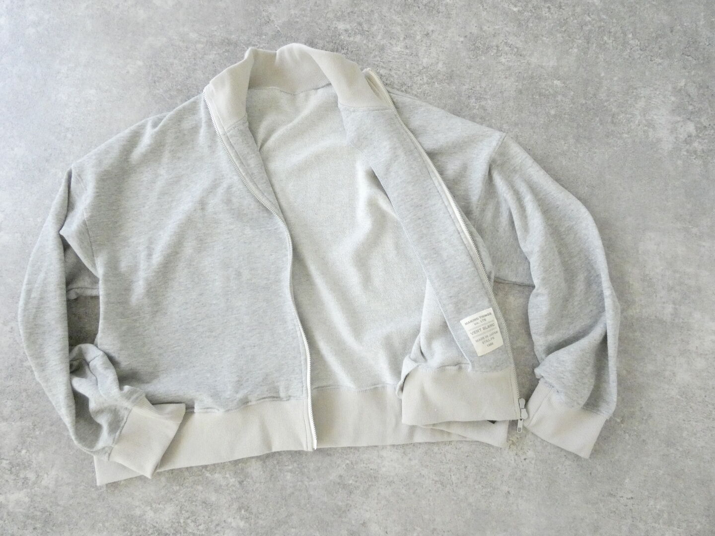vb MINI裏毛ZIP UPブルゾンの商品画像42