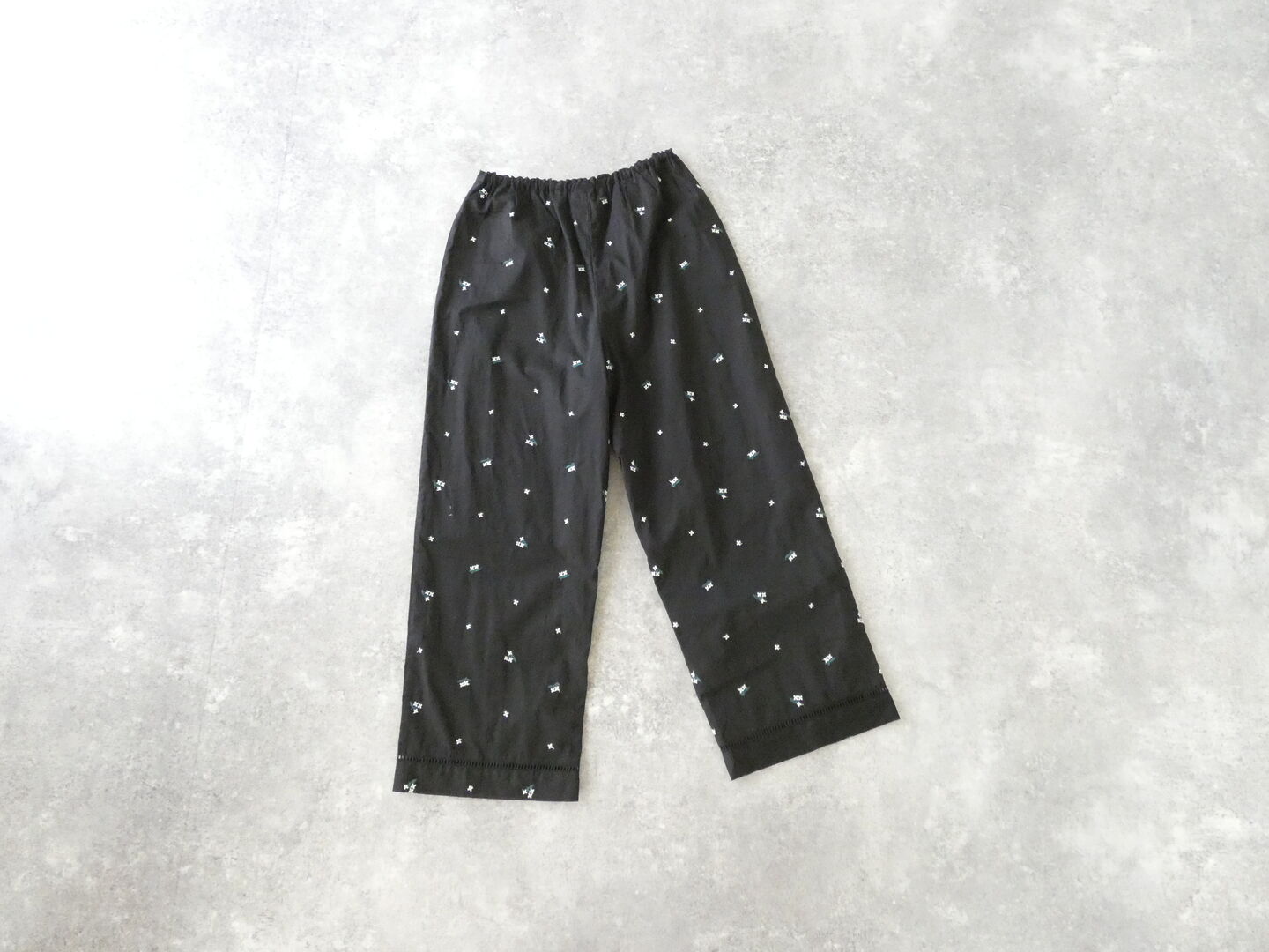 PONT DE CHALONS(ポンデシャロン) タイニーフラワー エンブロイダリーパンツ(裏付)の商品画像10